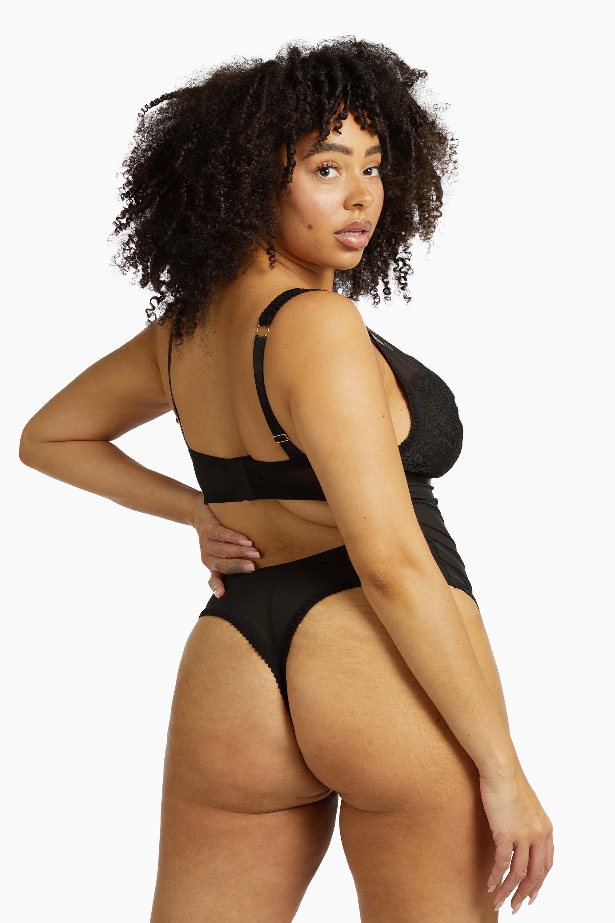 Niamh Deep Plunge Strappy Body - Image 2