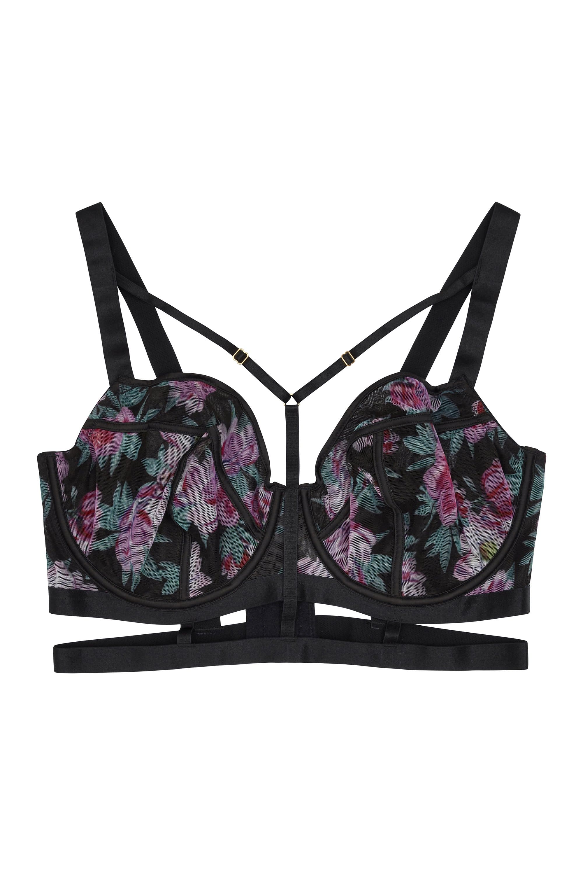 Nemi Floral Strappy Bra - Image 4