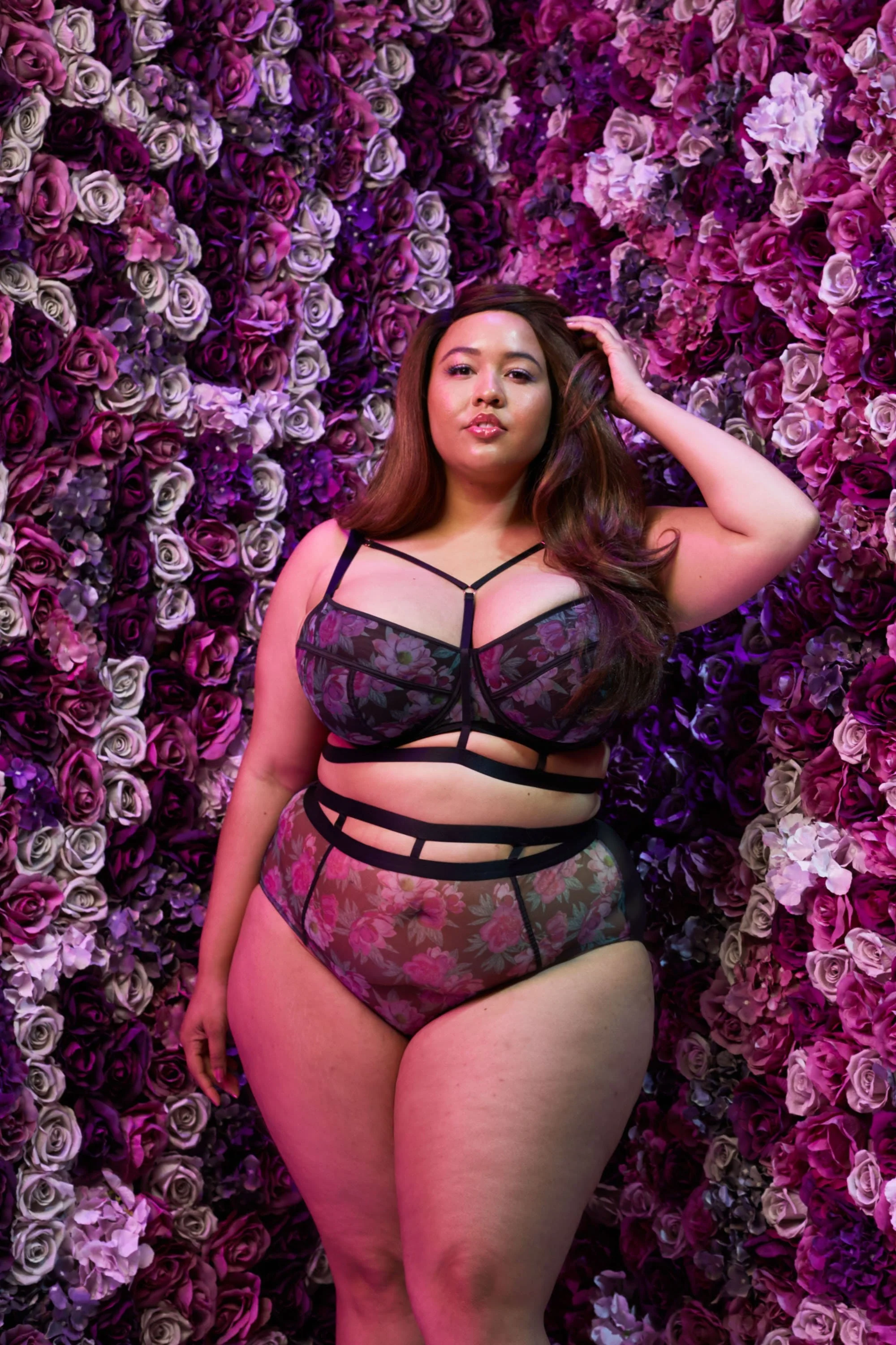 Nemi Floral Strappy Bra - Image 5