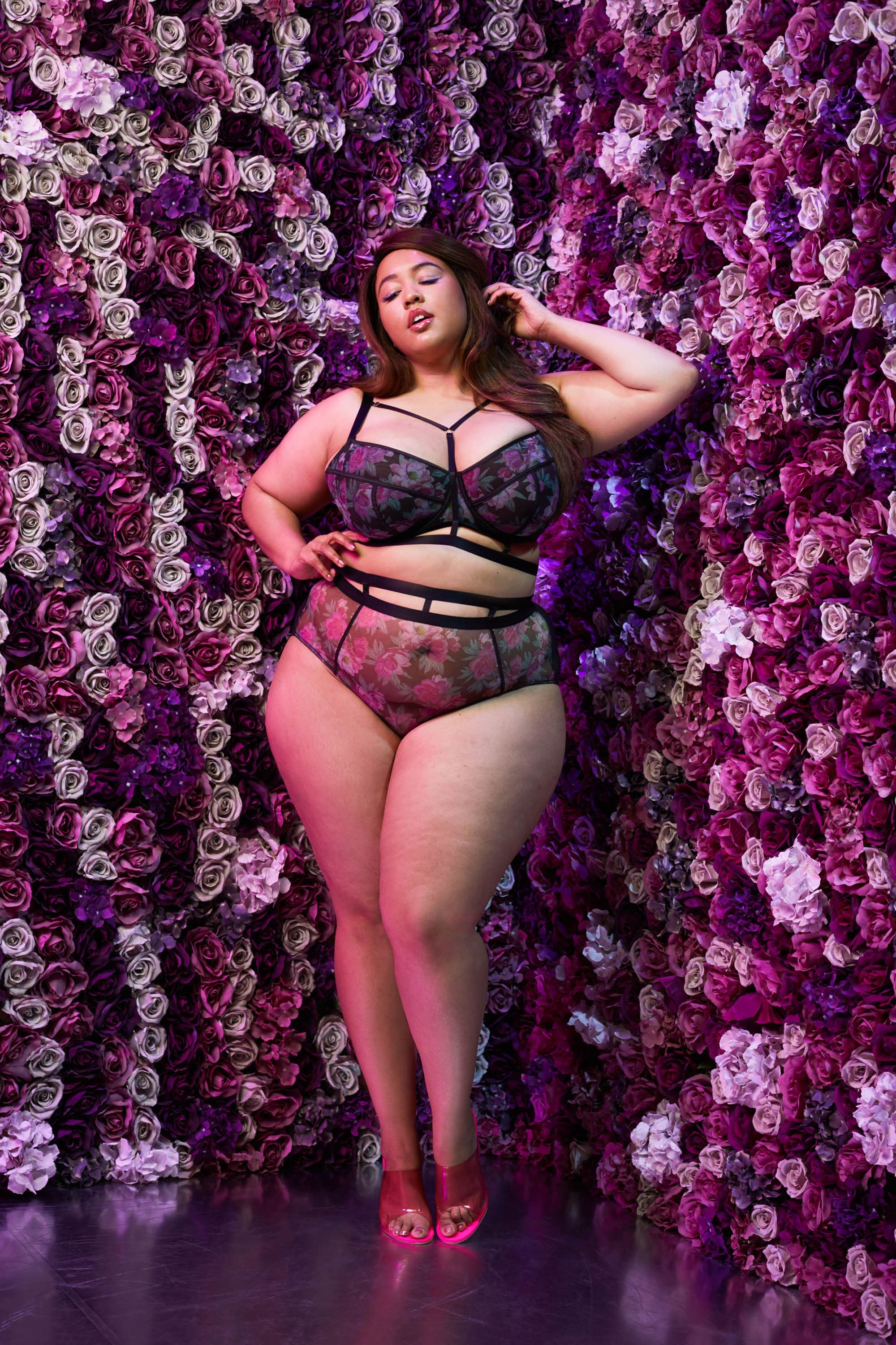 Nemi Floral Strappy Bra - Image 6