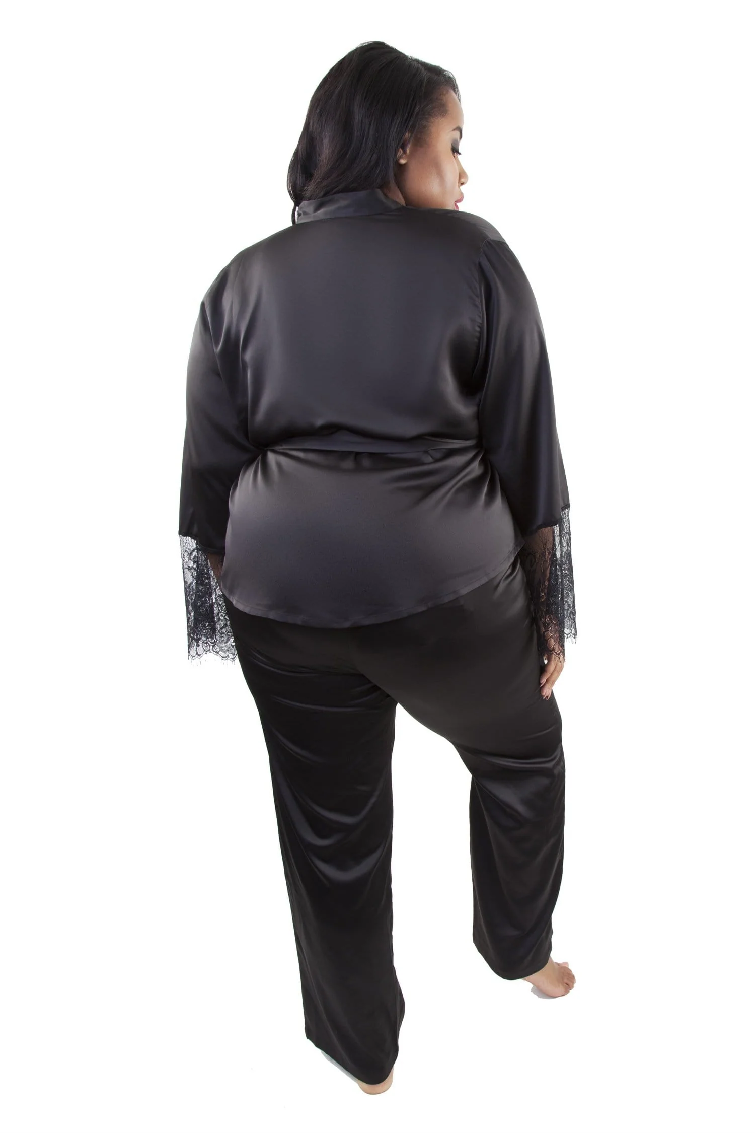 Joanie Satin PJ Set - Image 2