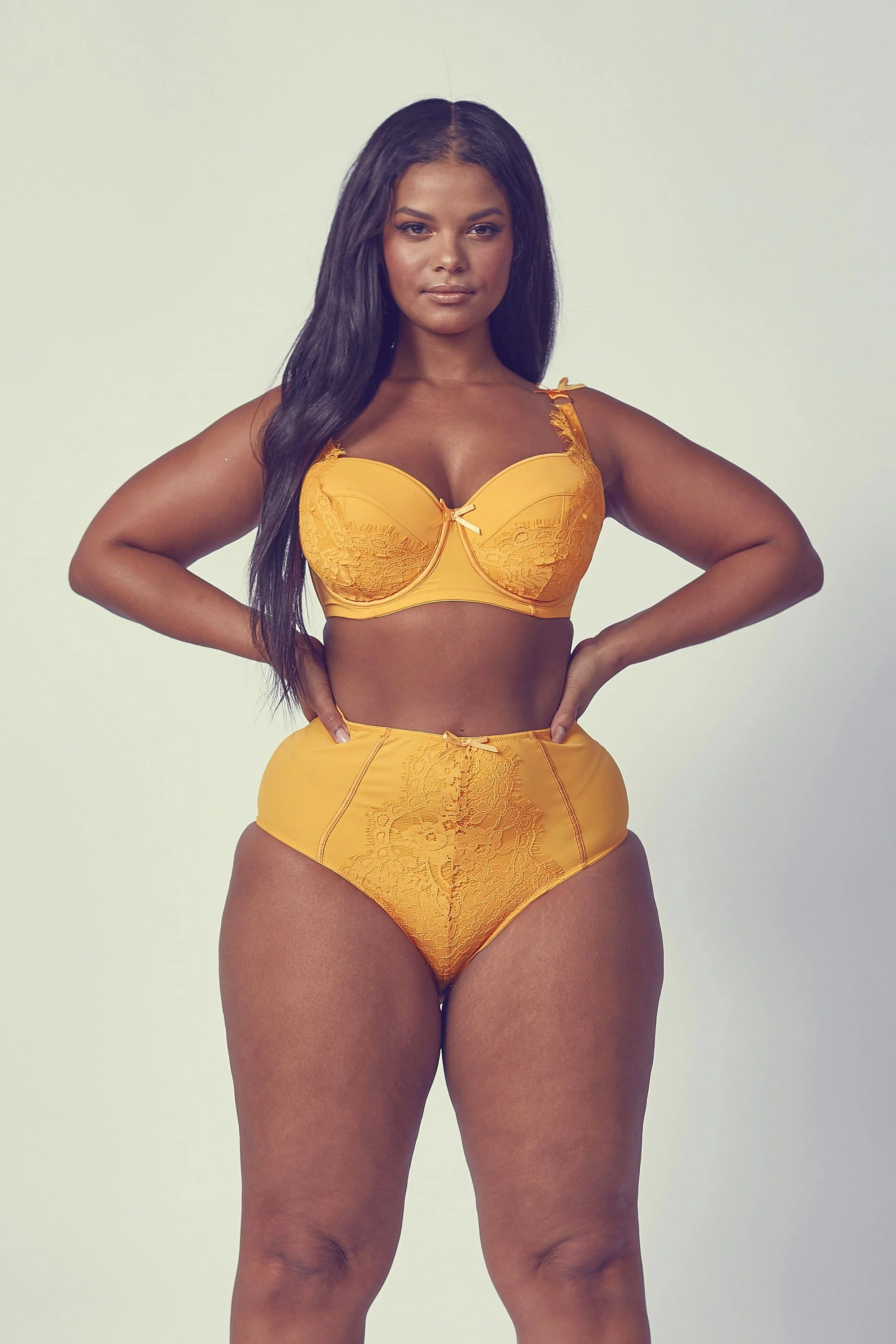 Gabi Fresh Aspen Mustard High Waist