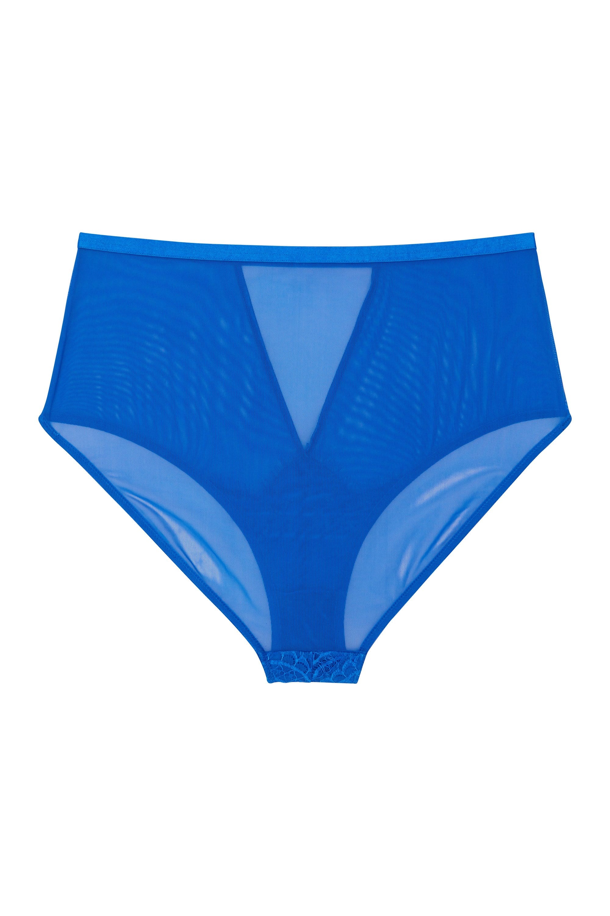 Lyla Strappy Cobalt High Waist Knicker - Image 7