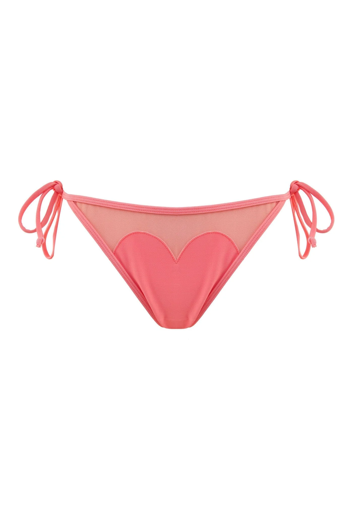 Peek & Beau Grapefruit/Watermelon Heart Bikini Brief - Image 2