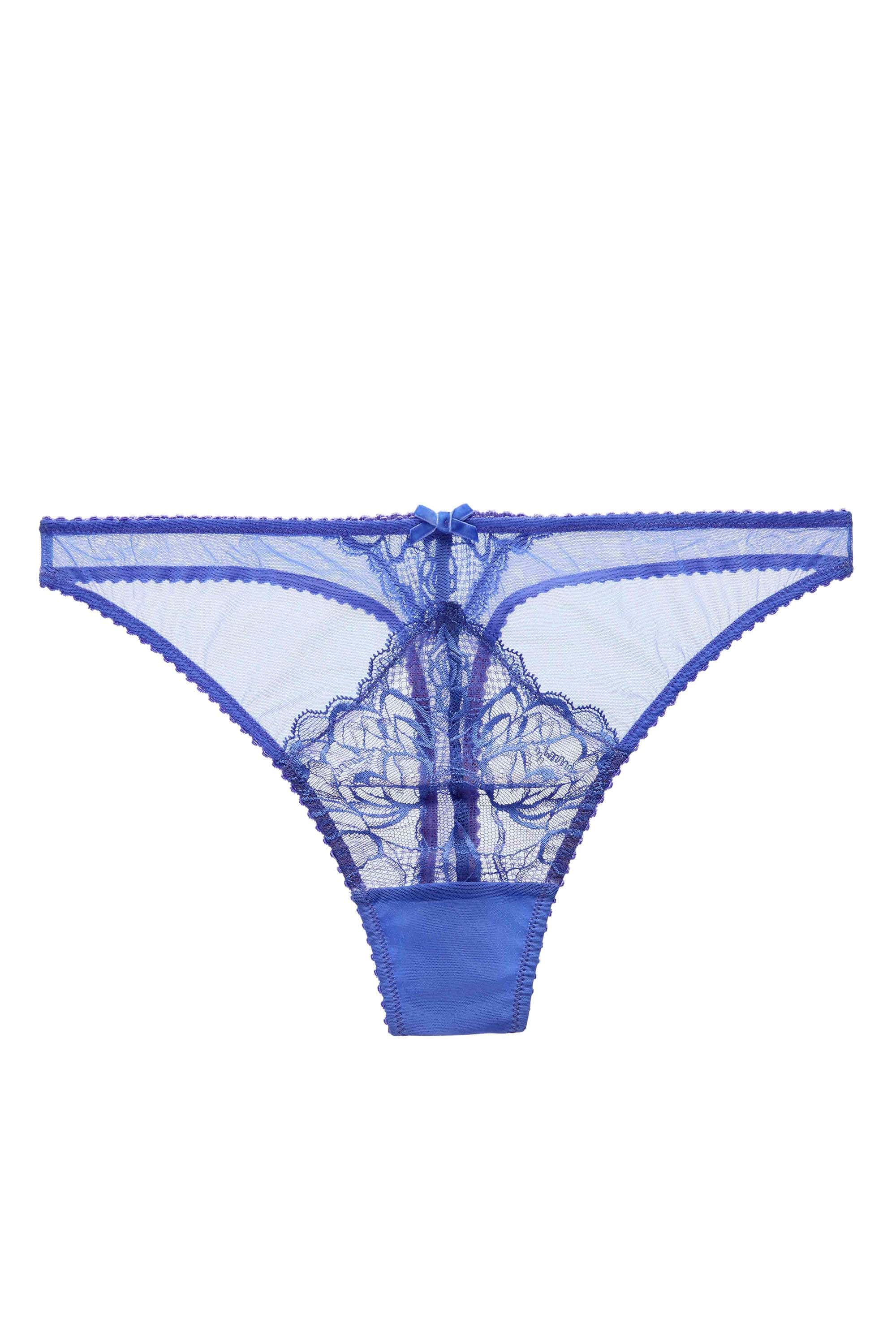 Gwendolline Blue Lace G-String - Image 3