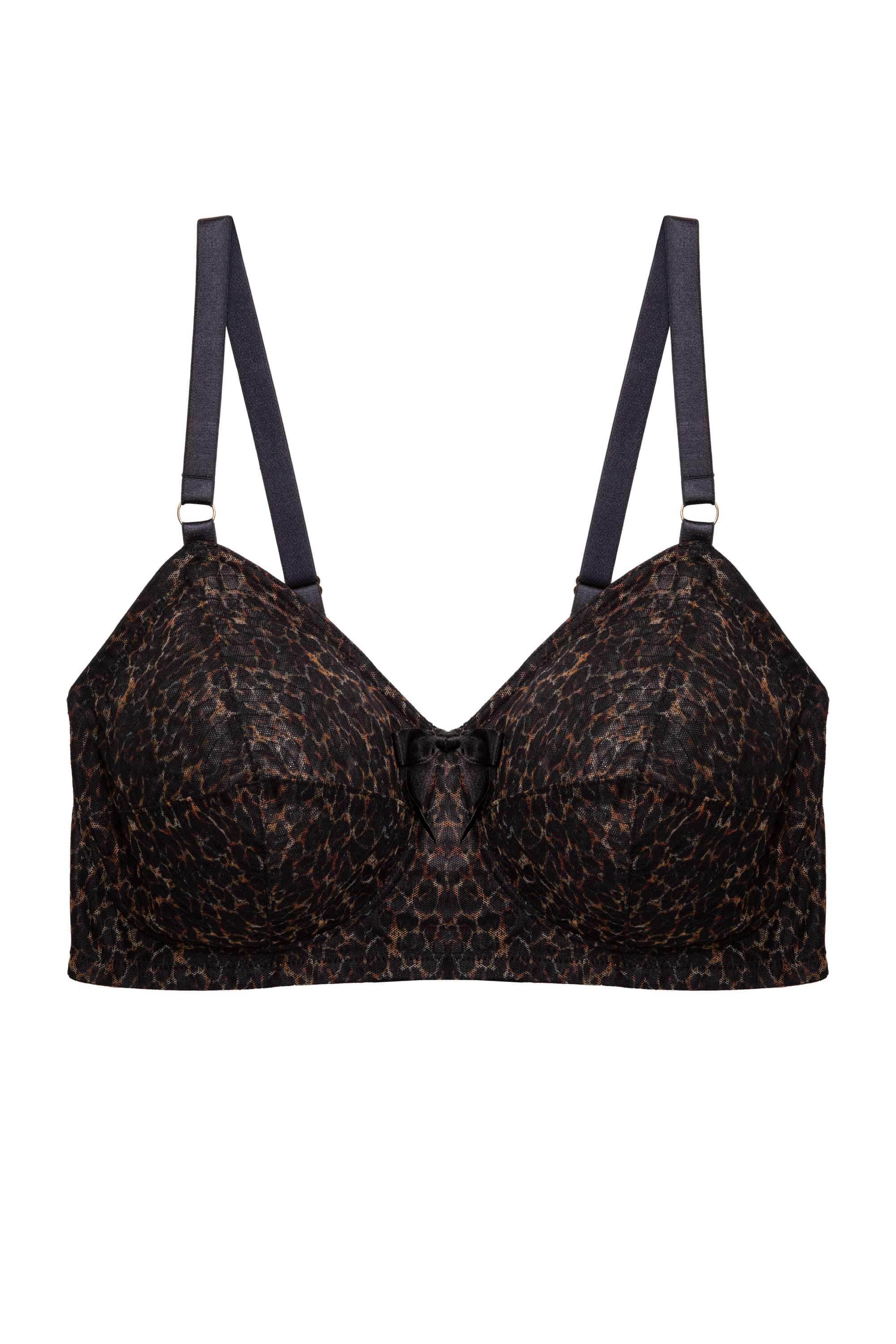 Hazel Leopard Print Bullet Bra - Image 6