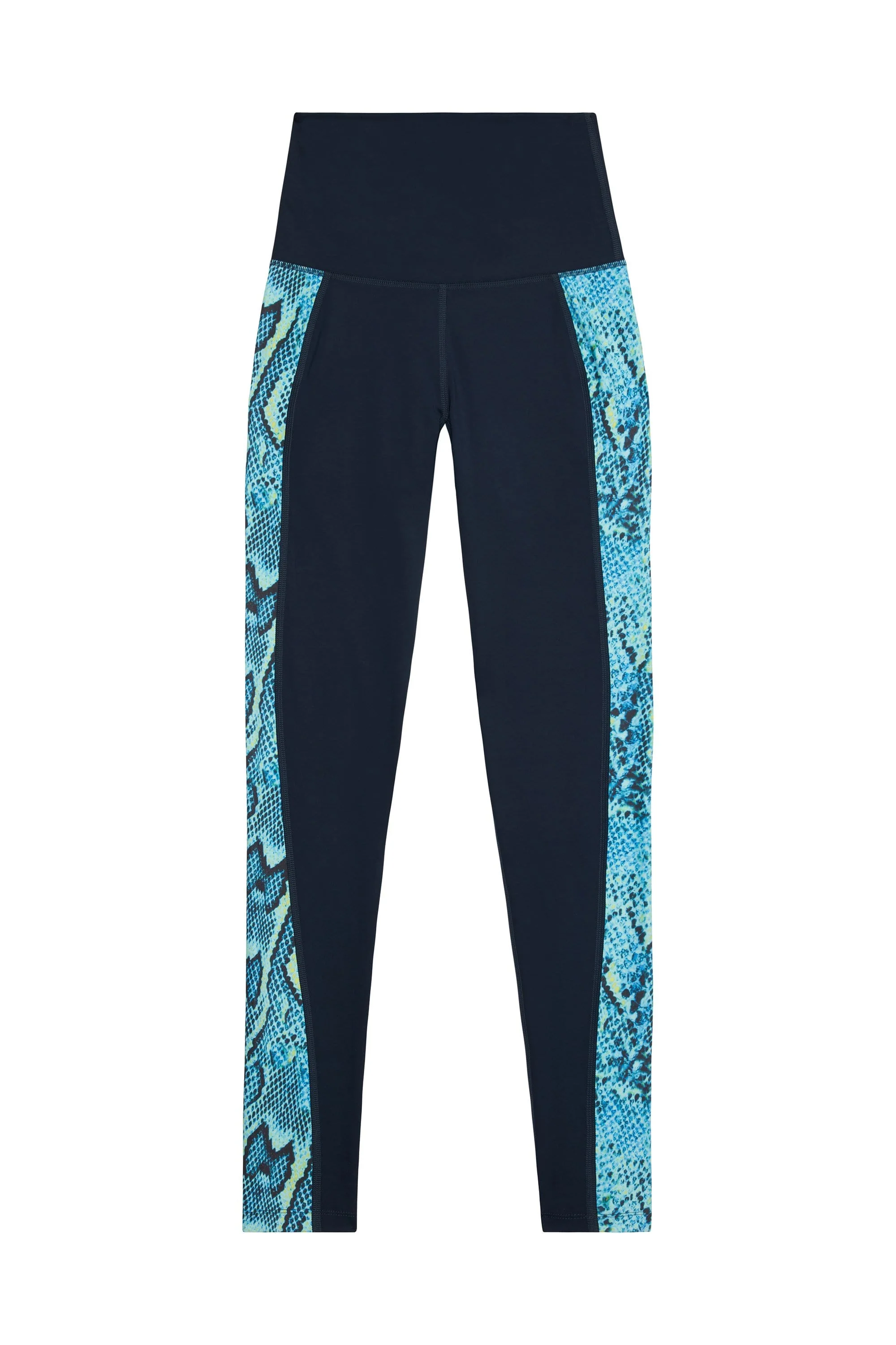 High Waist Panelled Leggings Snake - Image 4