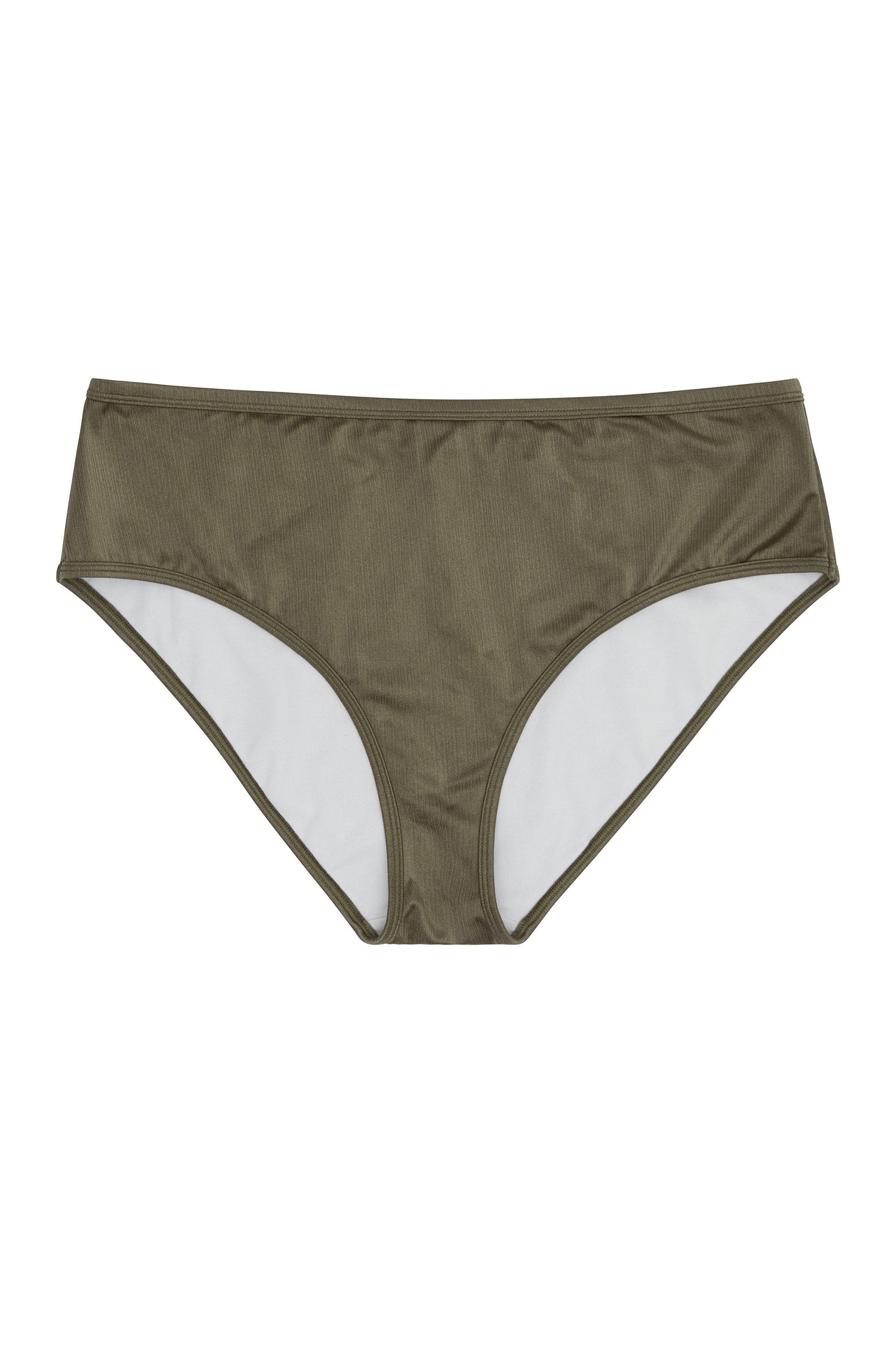 Hunter McGrady Plus Size/Curve High Shine Midi Bikini Brief - Image 2