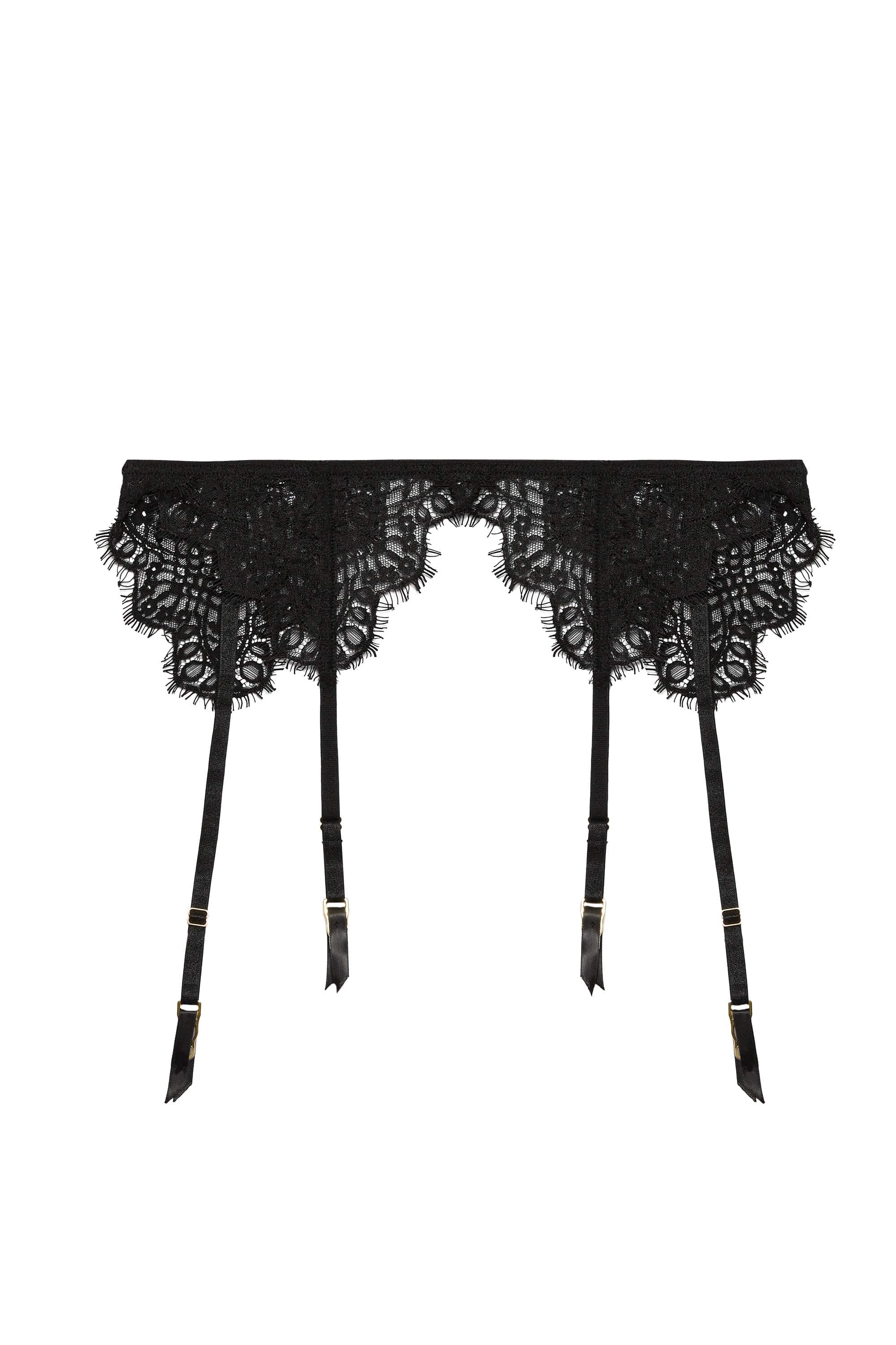 Reena Black Lace Suspender - Image 6