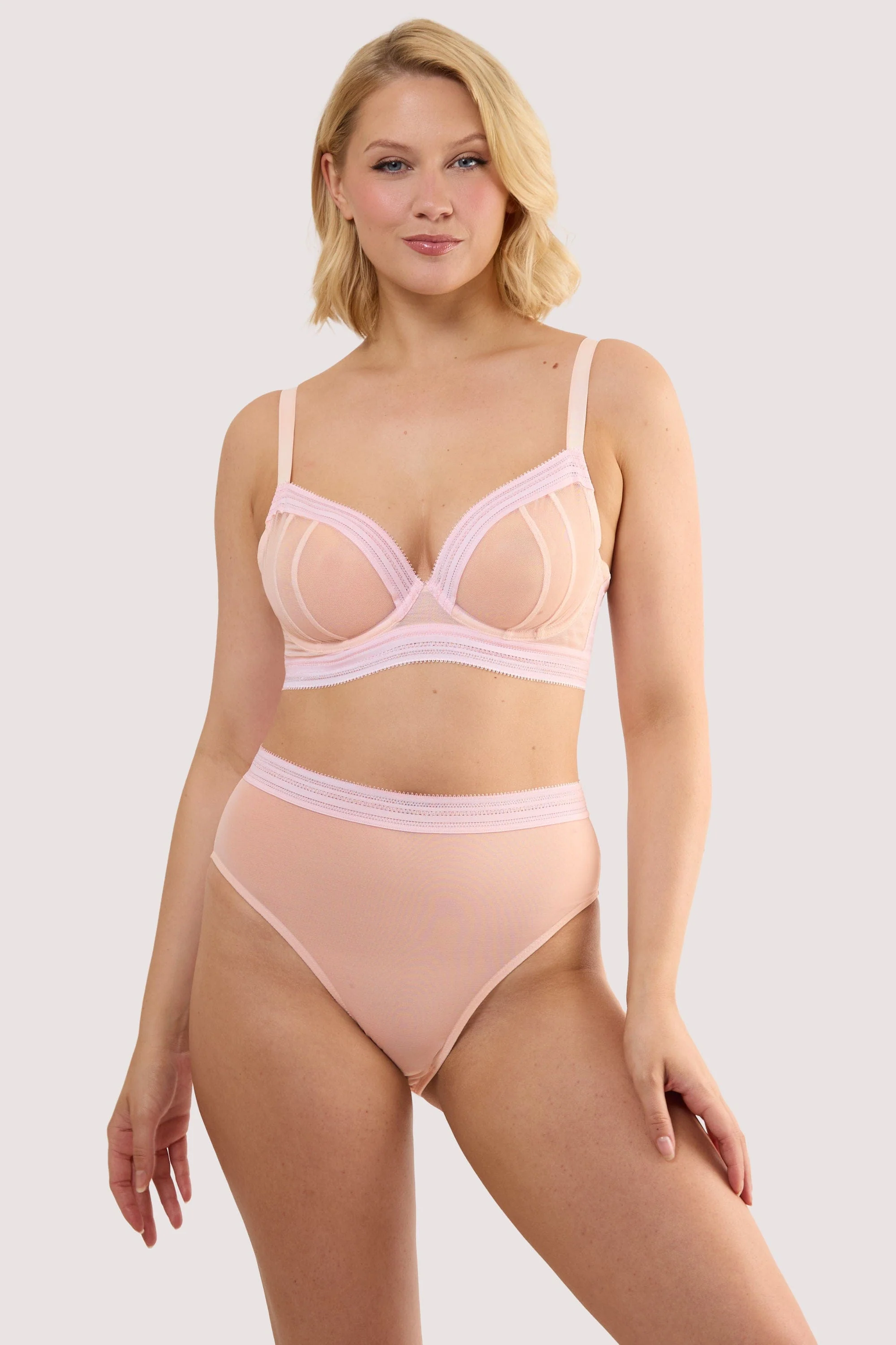 Icon Blush Pink High Waist Brief - Image 4
