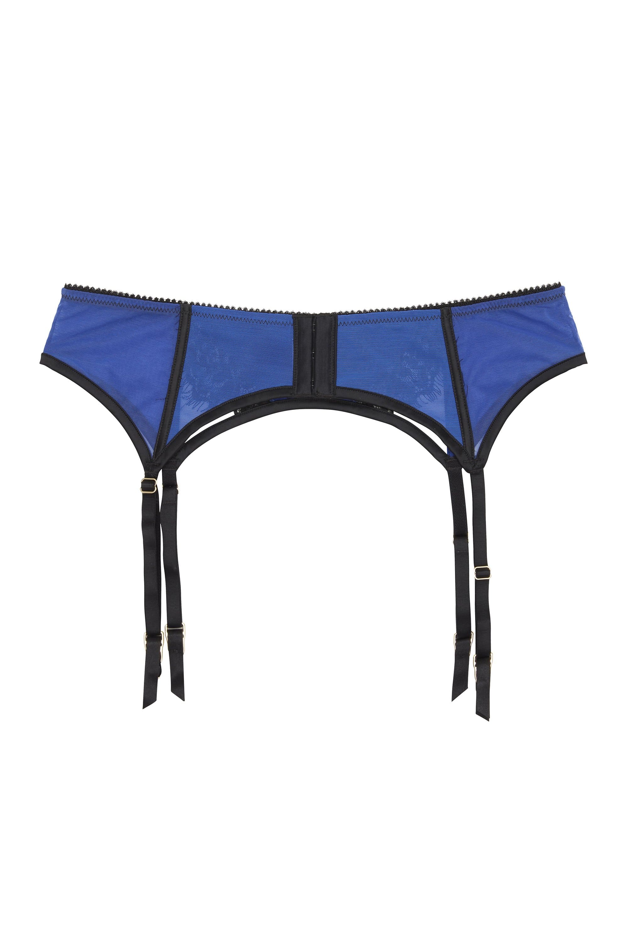 Indigo Curve Lace Picot Suspender - Image 2