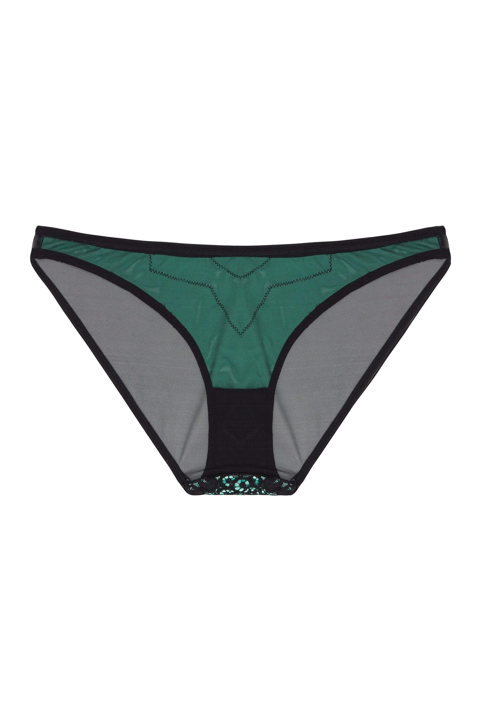 Jaquelina Mint Contrast Brazilian Brief - Image 6