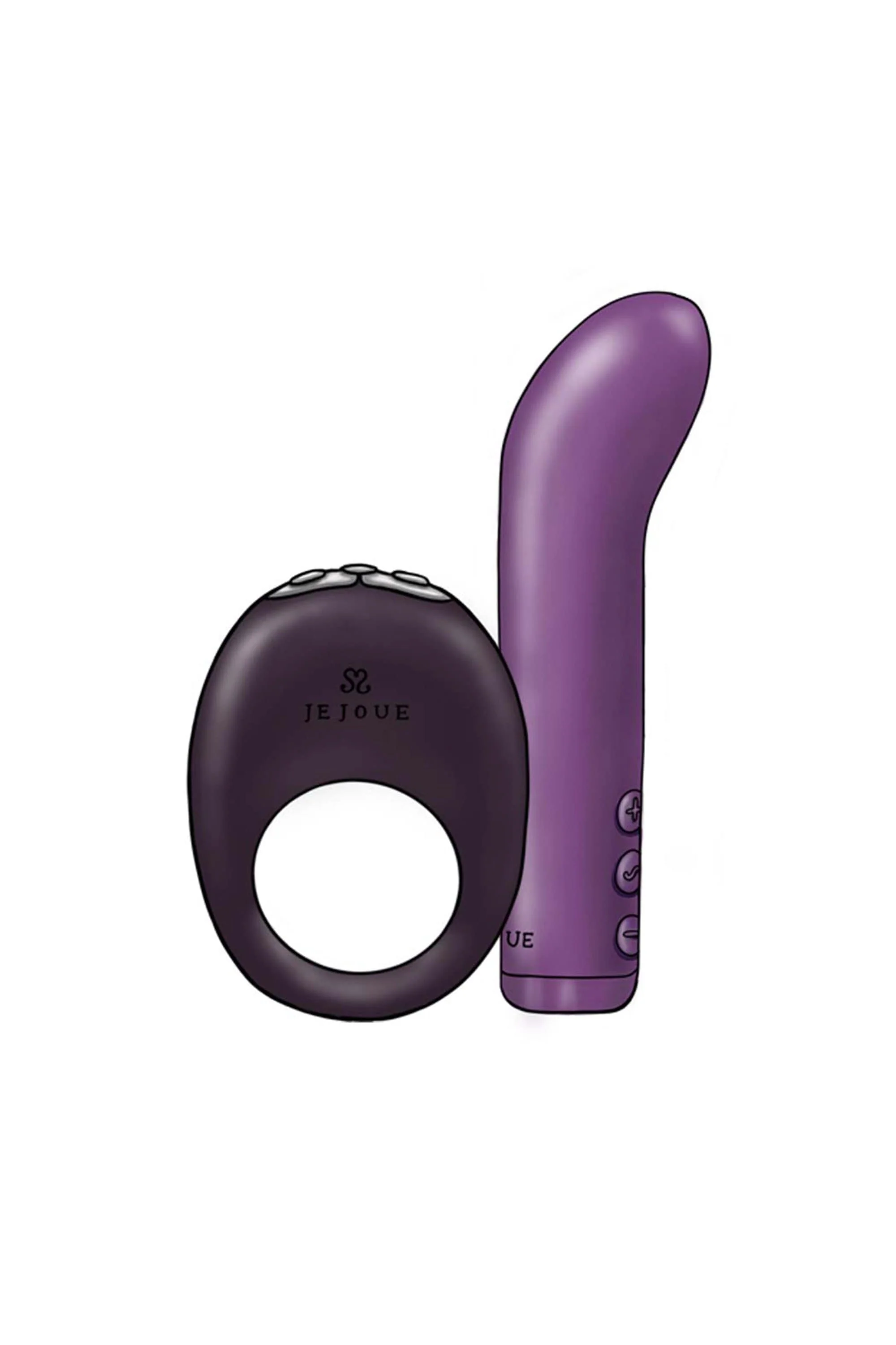 Couples Collection Gift Set Black and Purple - Image 2