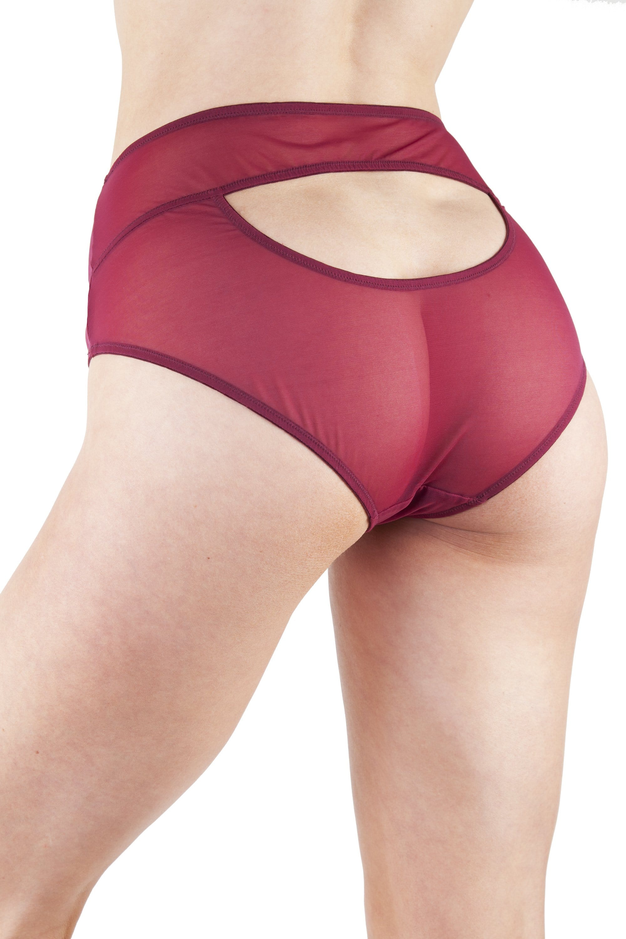 Juliet Wine High Waist Brief - Image 2