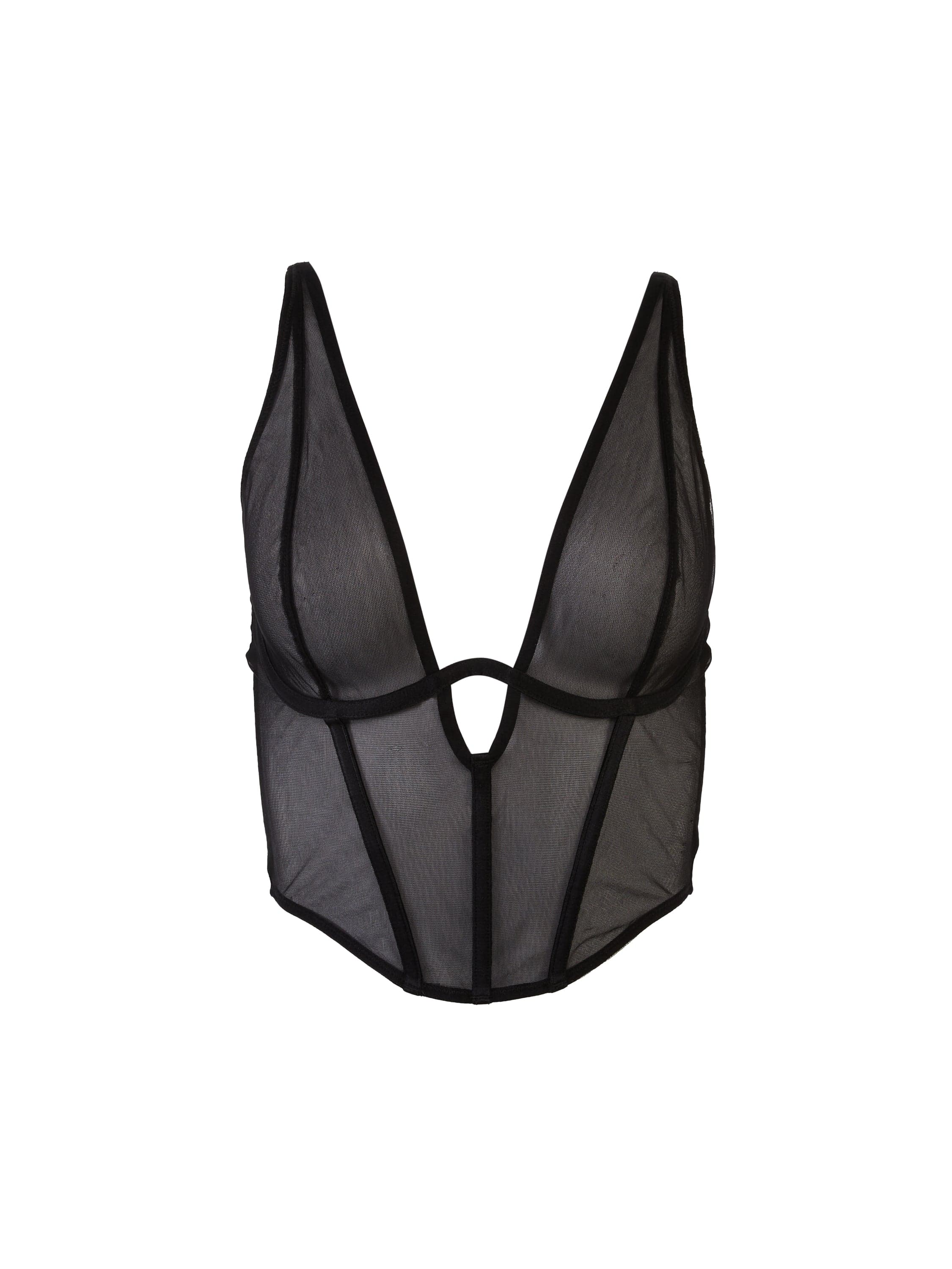 Kali Black Mesh Basque - Image 5