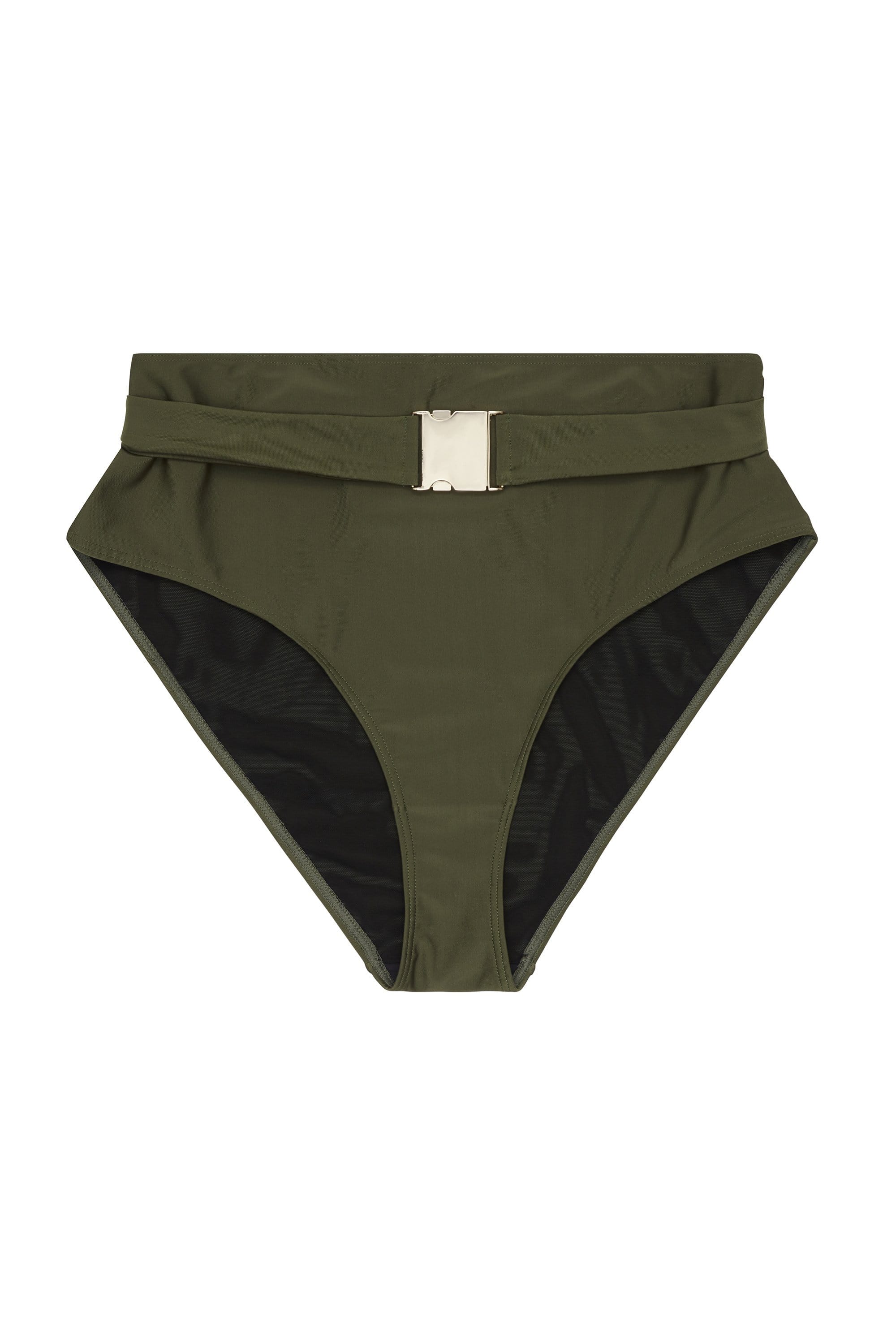 Katya Khaki Belted High Waist Brief Curve - Image 4