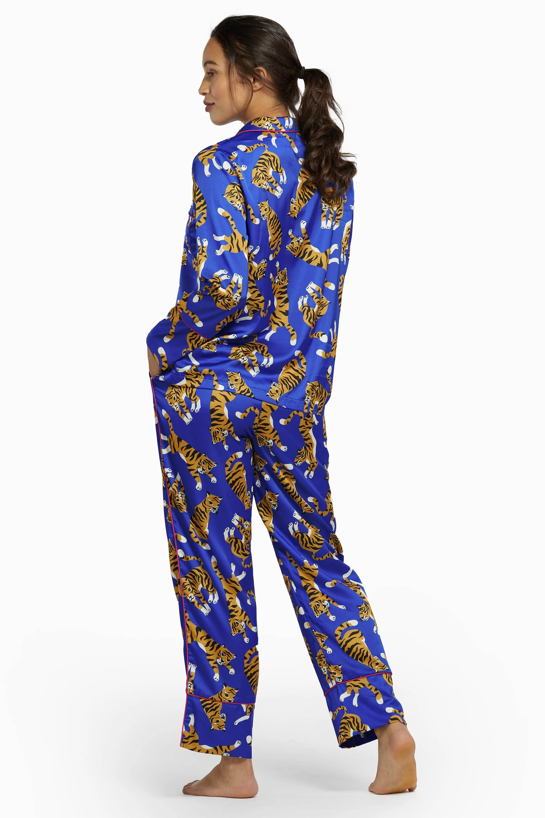 Blue Tiger Pyjama Set - Image 3