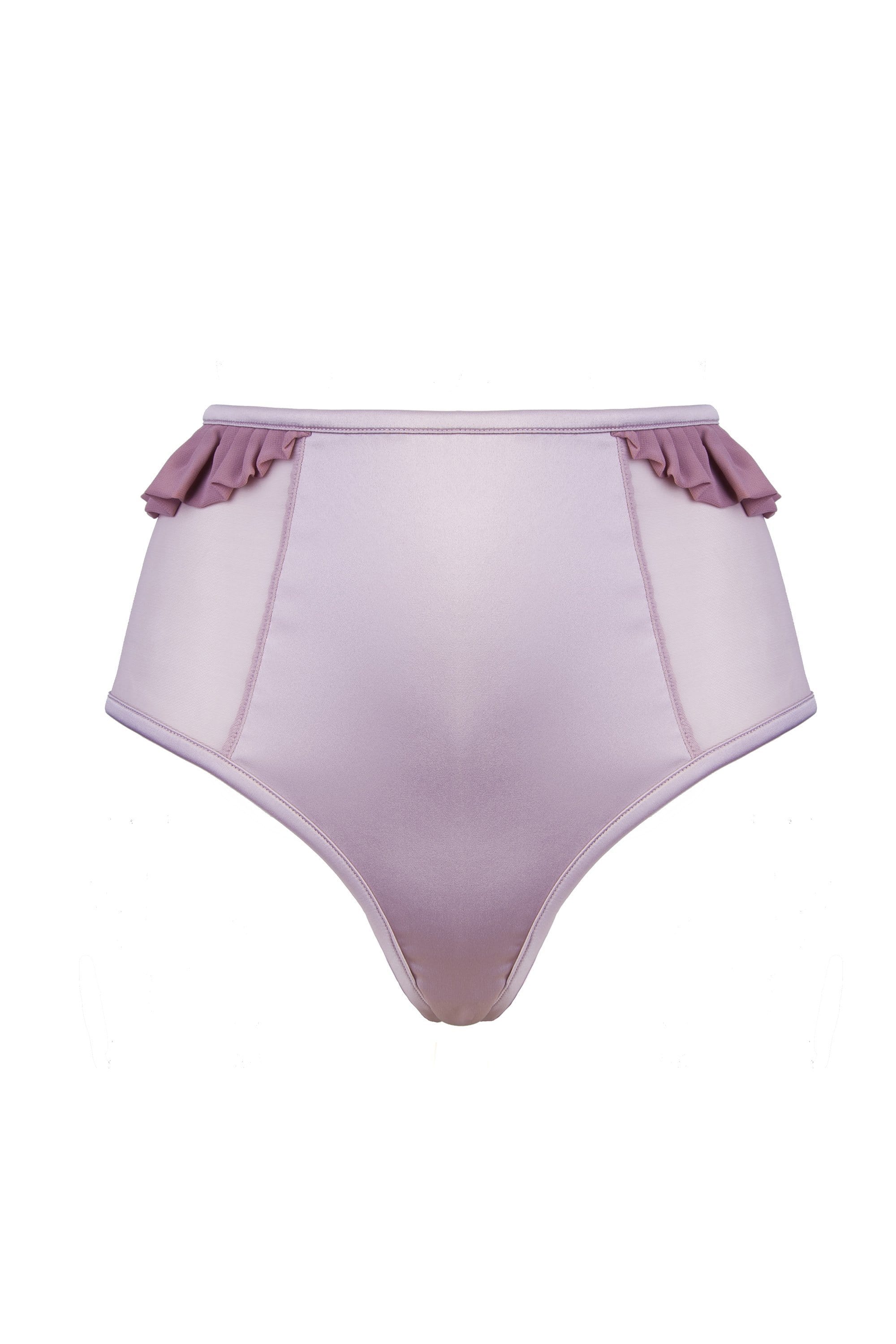 Lana Heather Chiffon Frill High Waist Brief