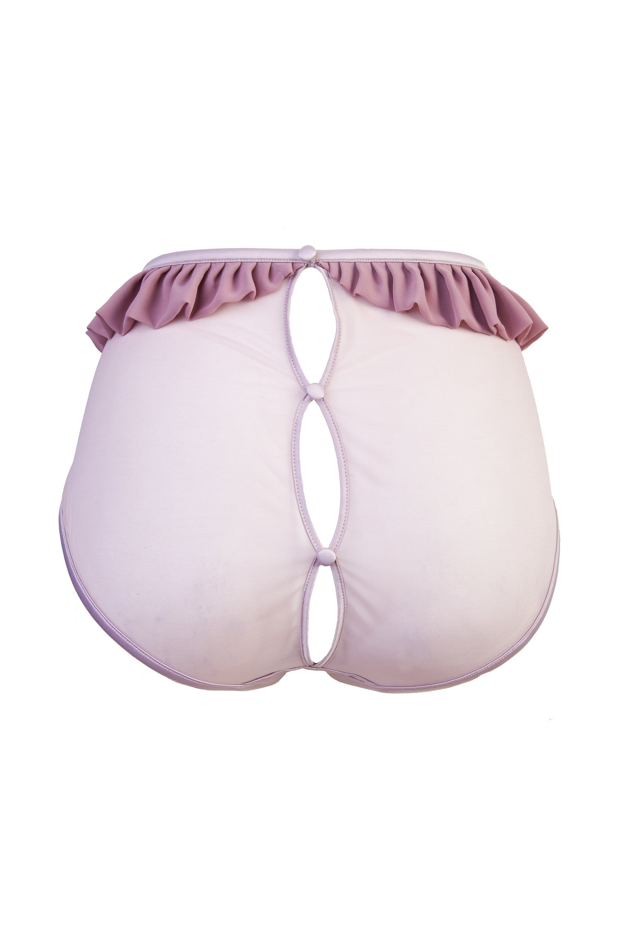 Lana Heather Chiffon Frill High Waist Brief - Image 2