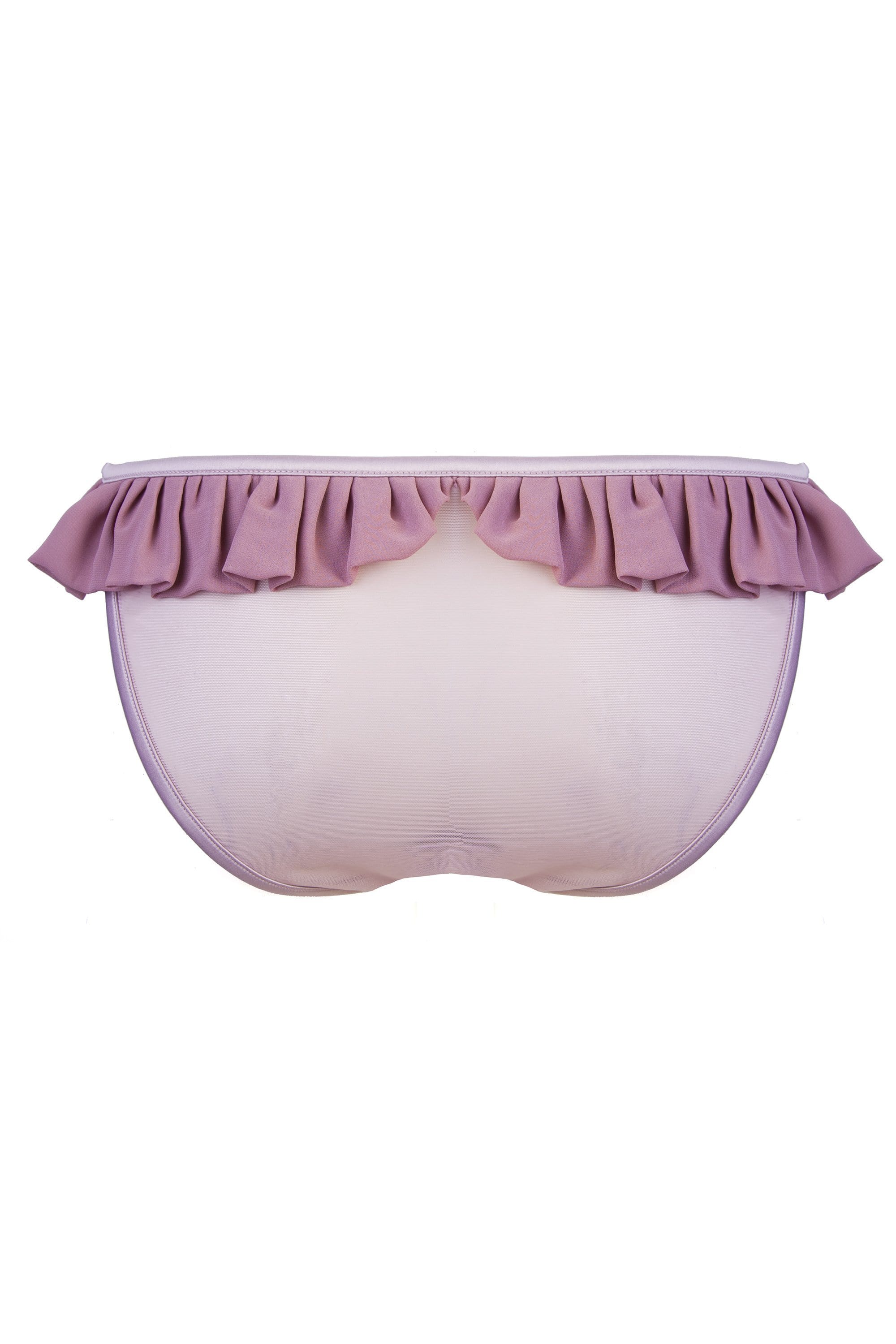 Lana Heather Chiffon Frill Ouvert Brief - Image 2