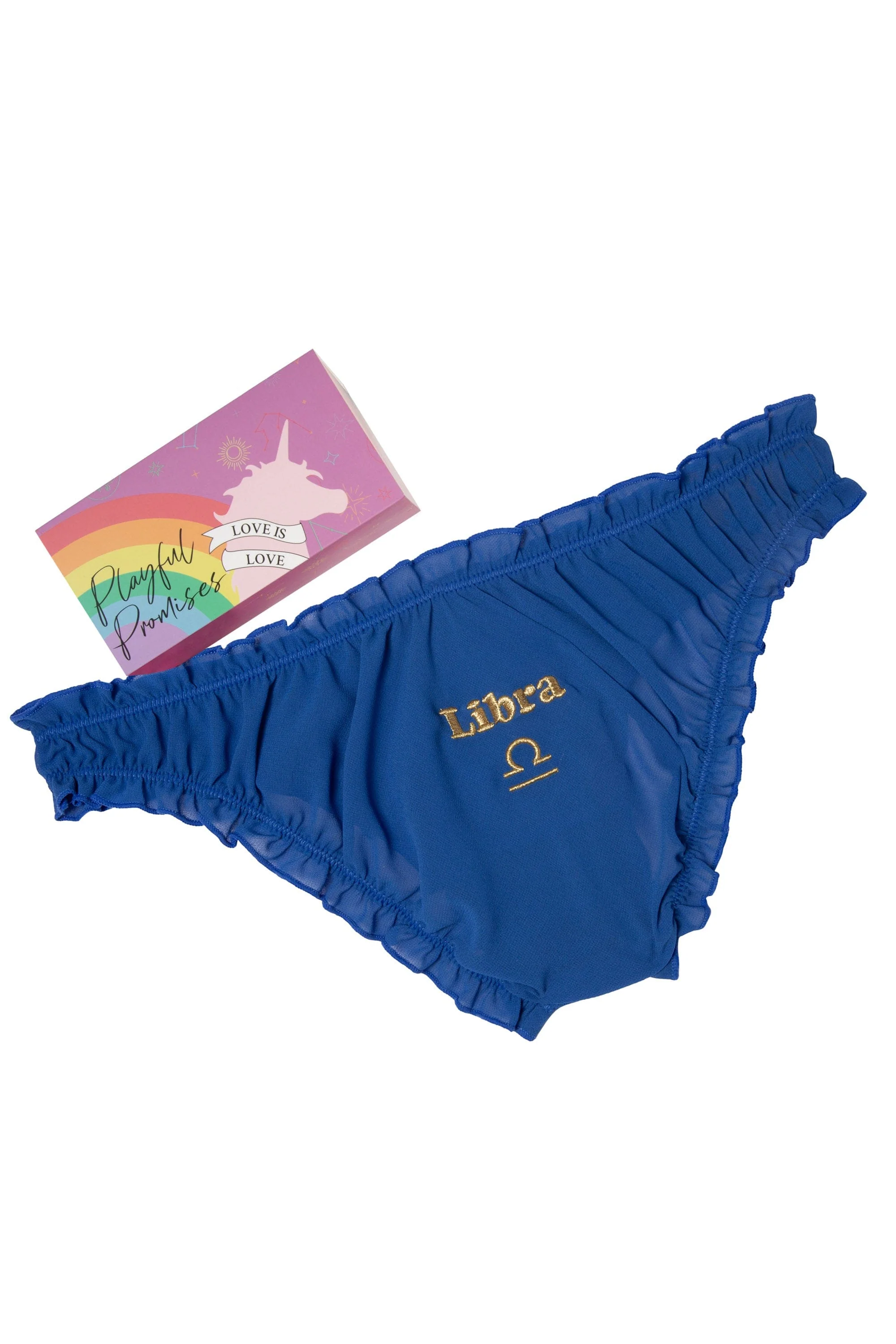 Libra Chiffon Star Sign Knickers - Image 3