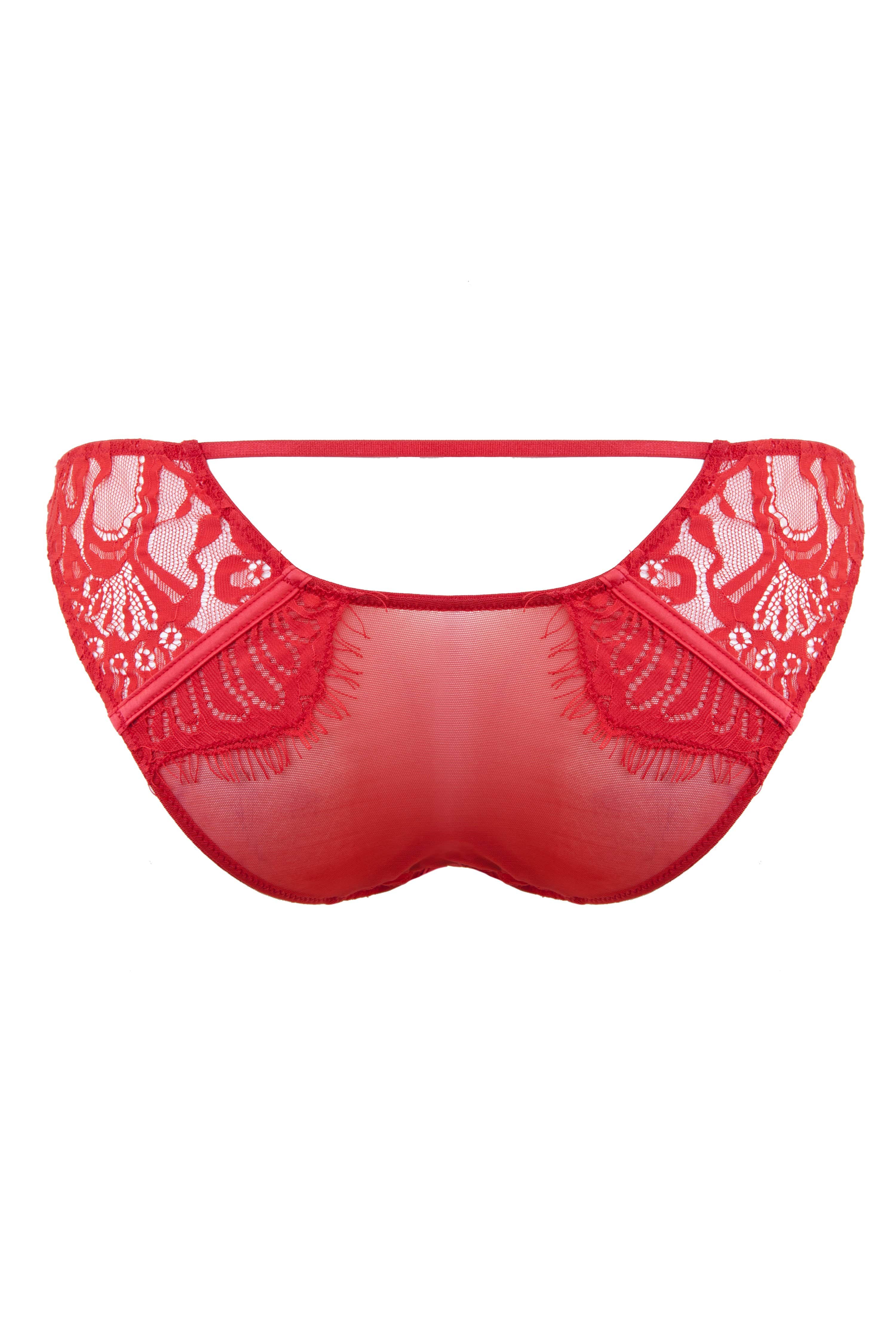 Love Pink/Red Ouvert Brief Curve - Image 2