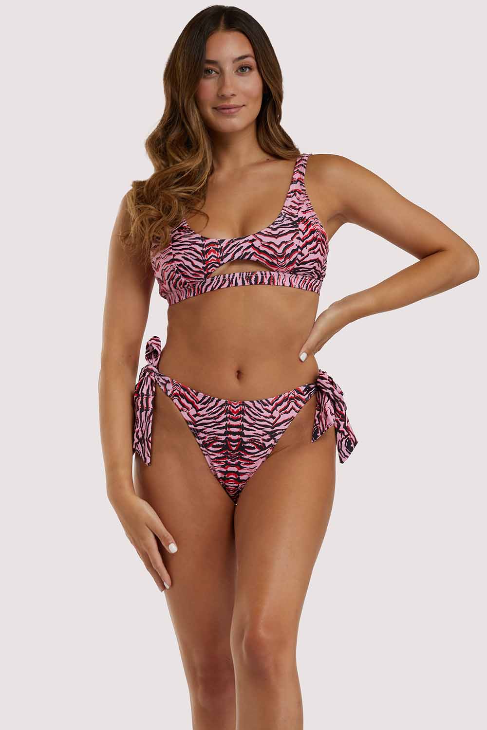 Crop Cut Out Bikini Top - Image 2