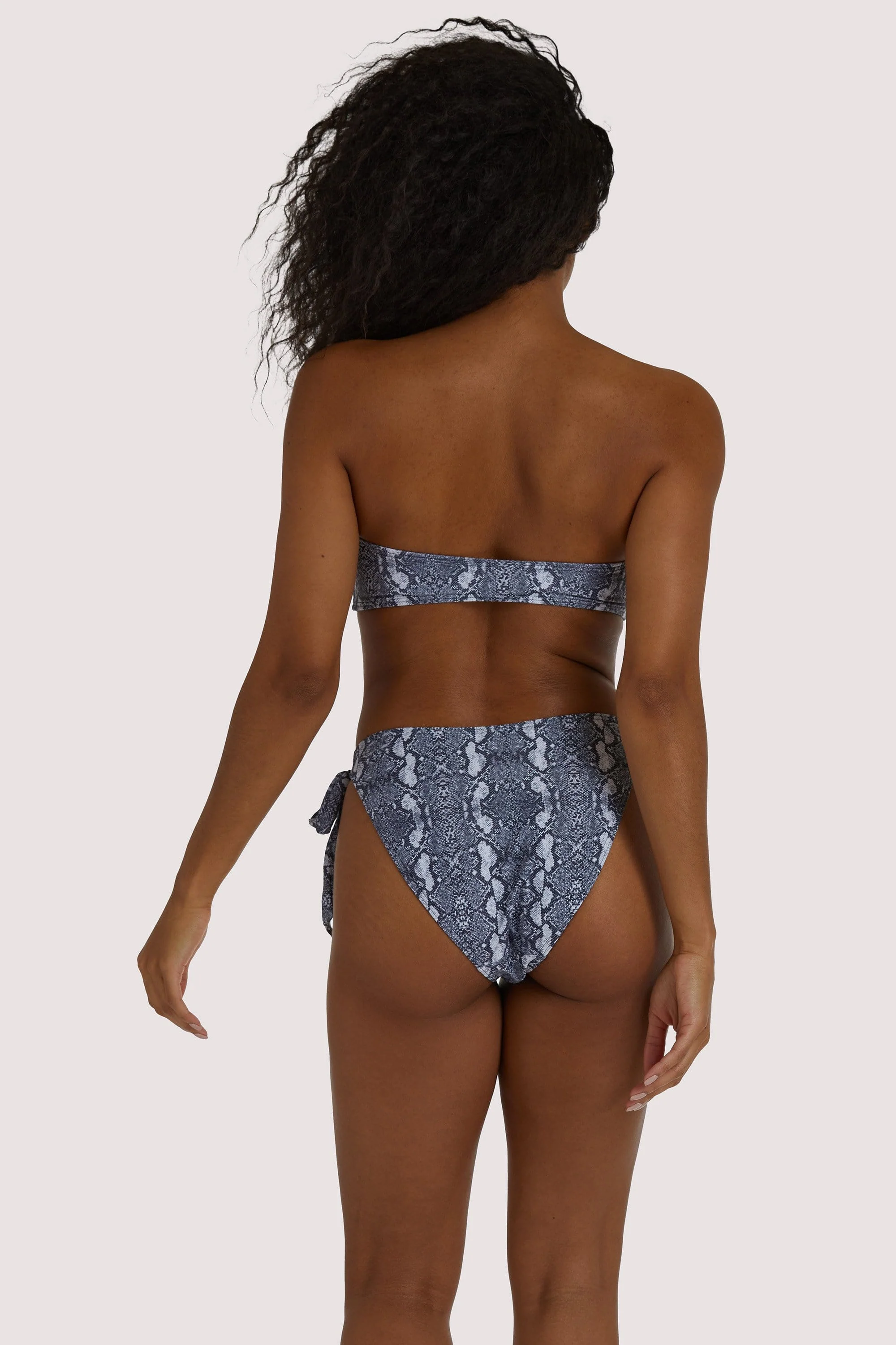 Snake Bow Tie High Leg Brief - Image 3