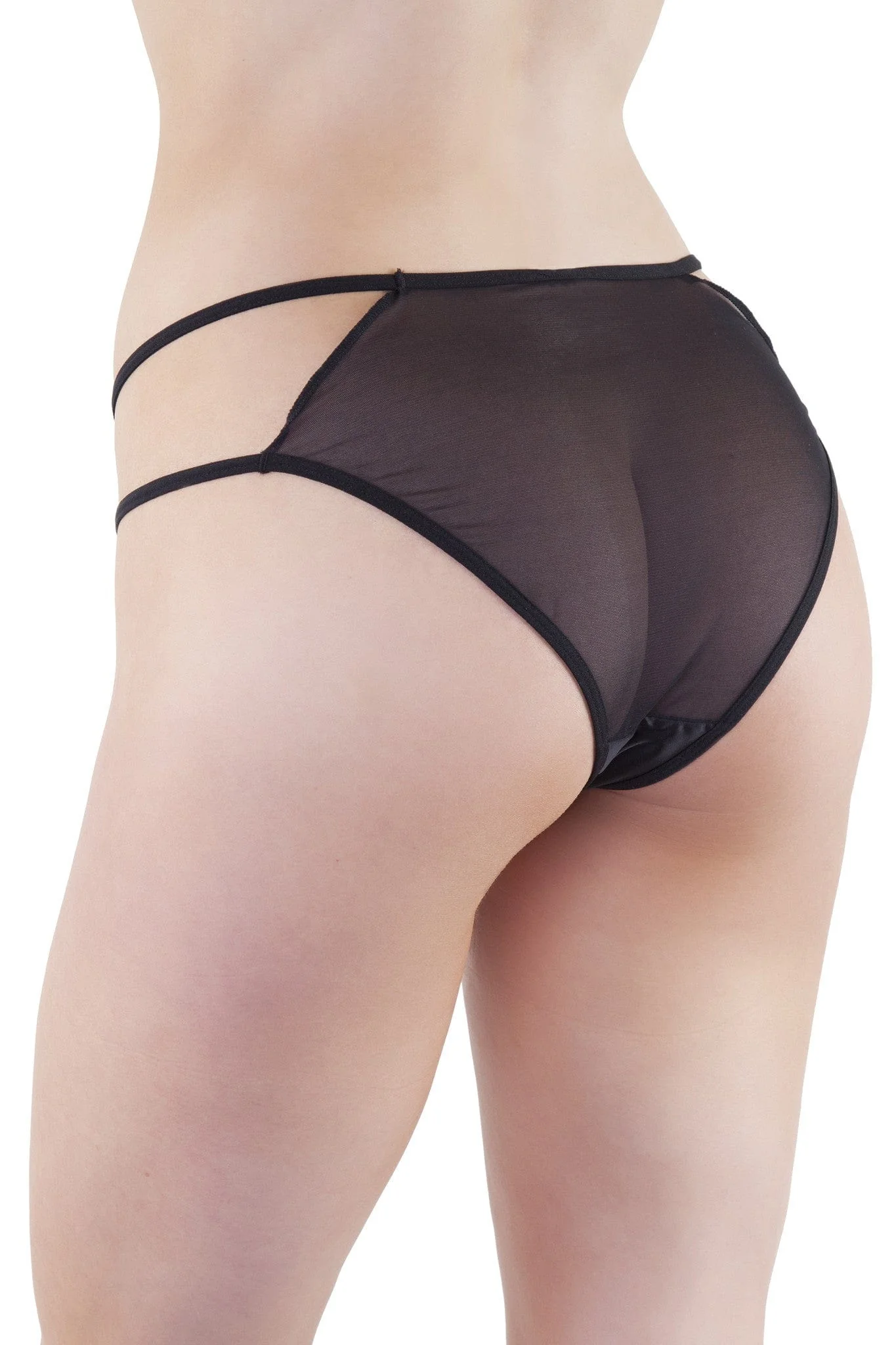 Mariela Black/Chartreuse Brief - Image 2
