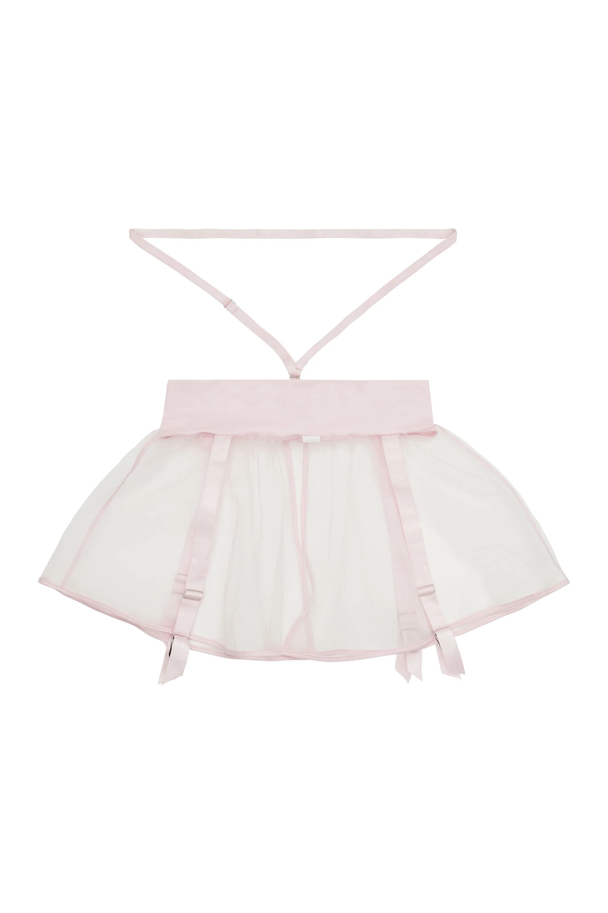Peek & Beau Caia Pink Suspender Harness Skirt - Image 2