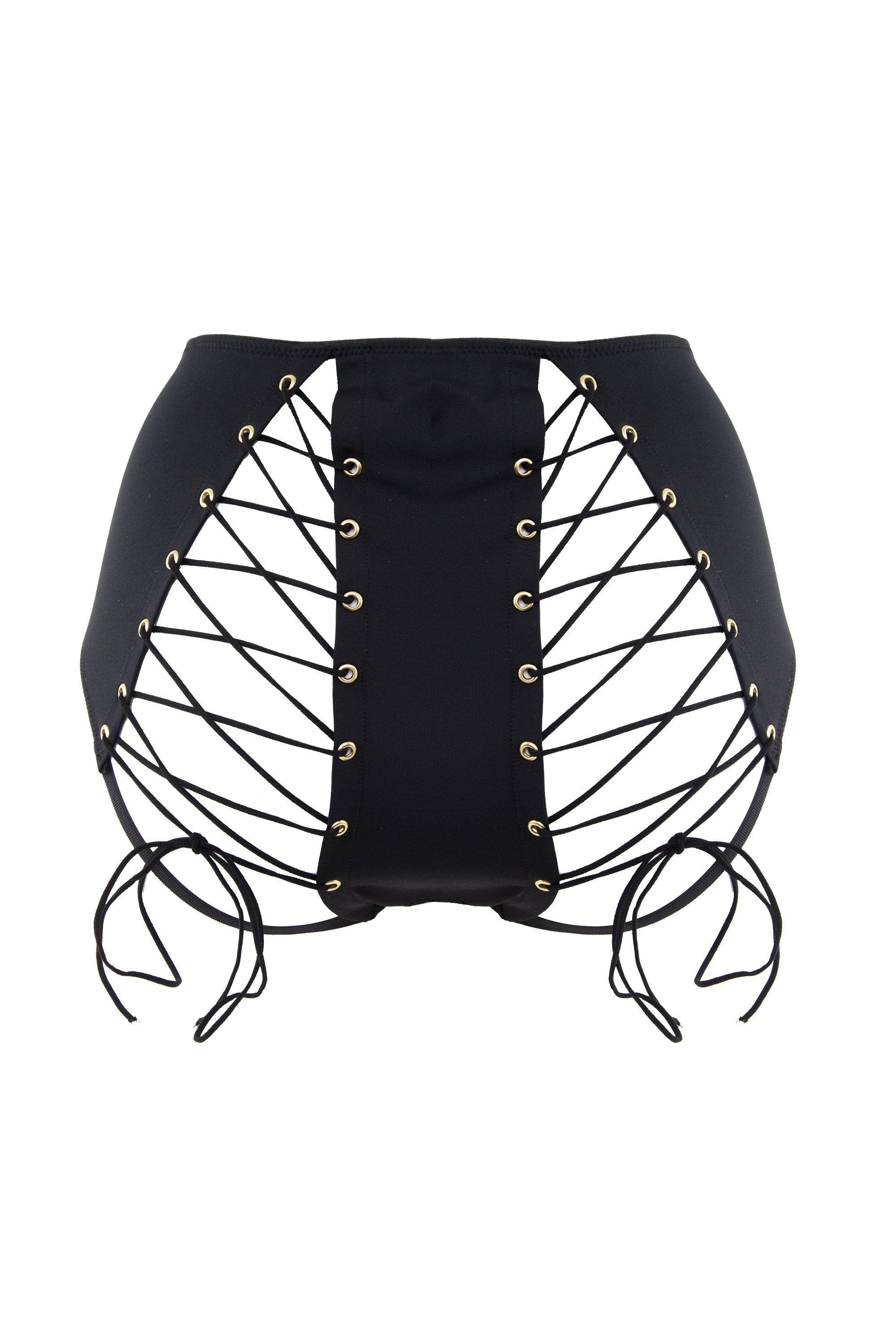 Peek & Beau Callie Lace Up Highwaist Brief Curve - Image 3