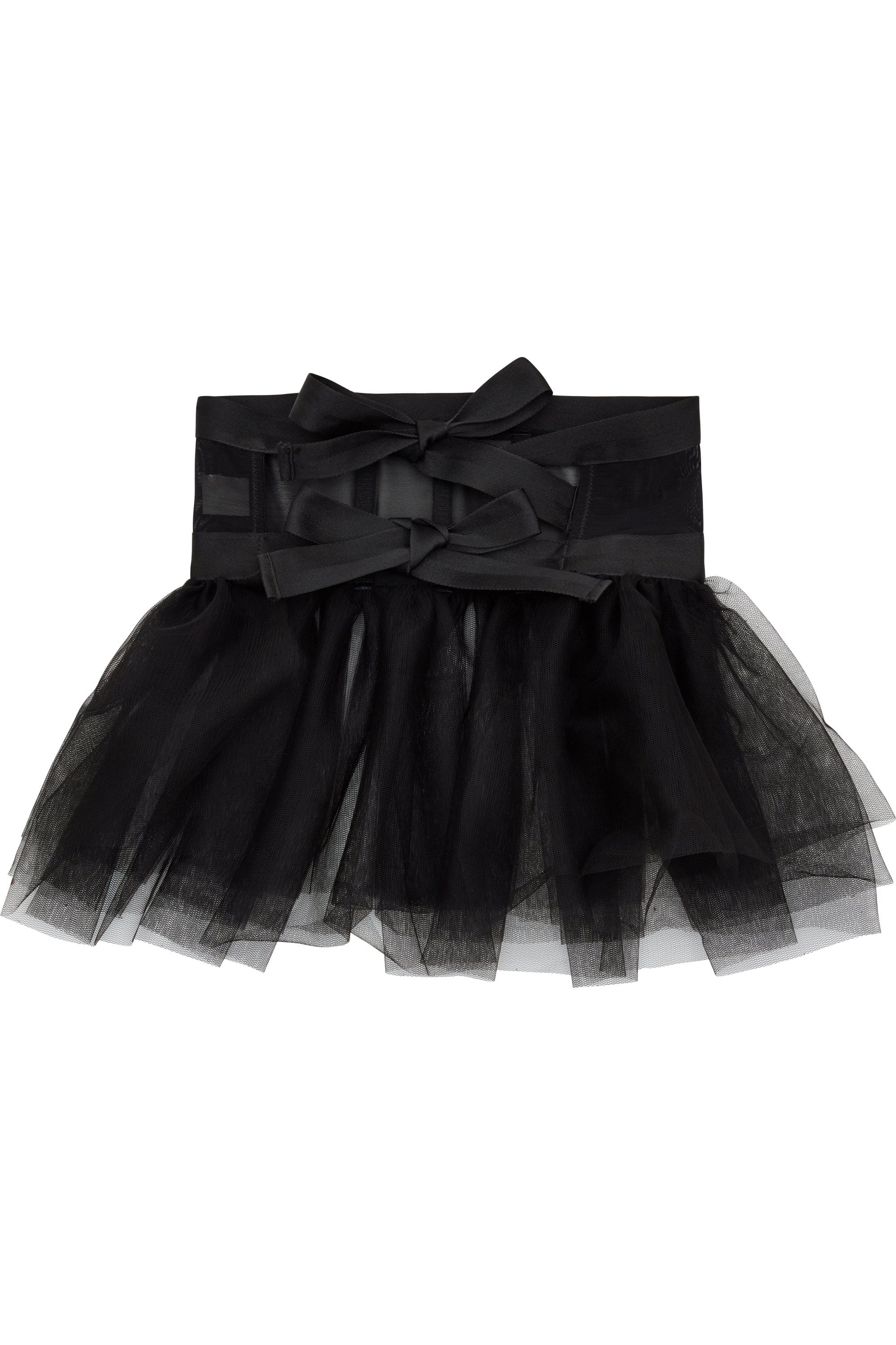 Peek & Beau Luna Ruffle neck piece black - Image 3