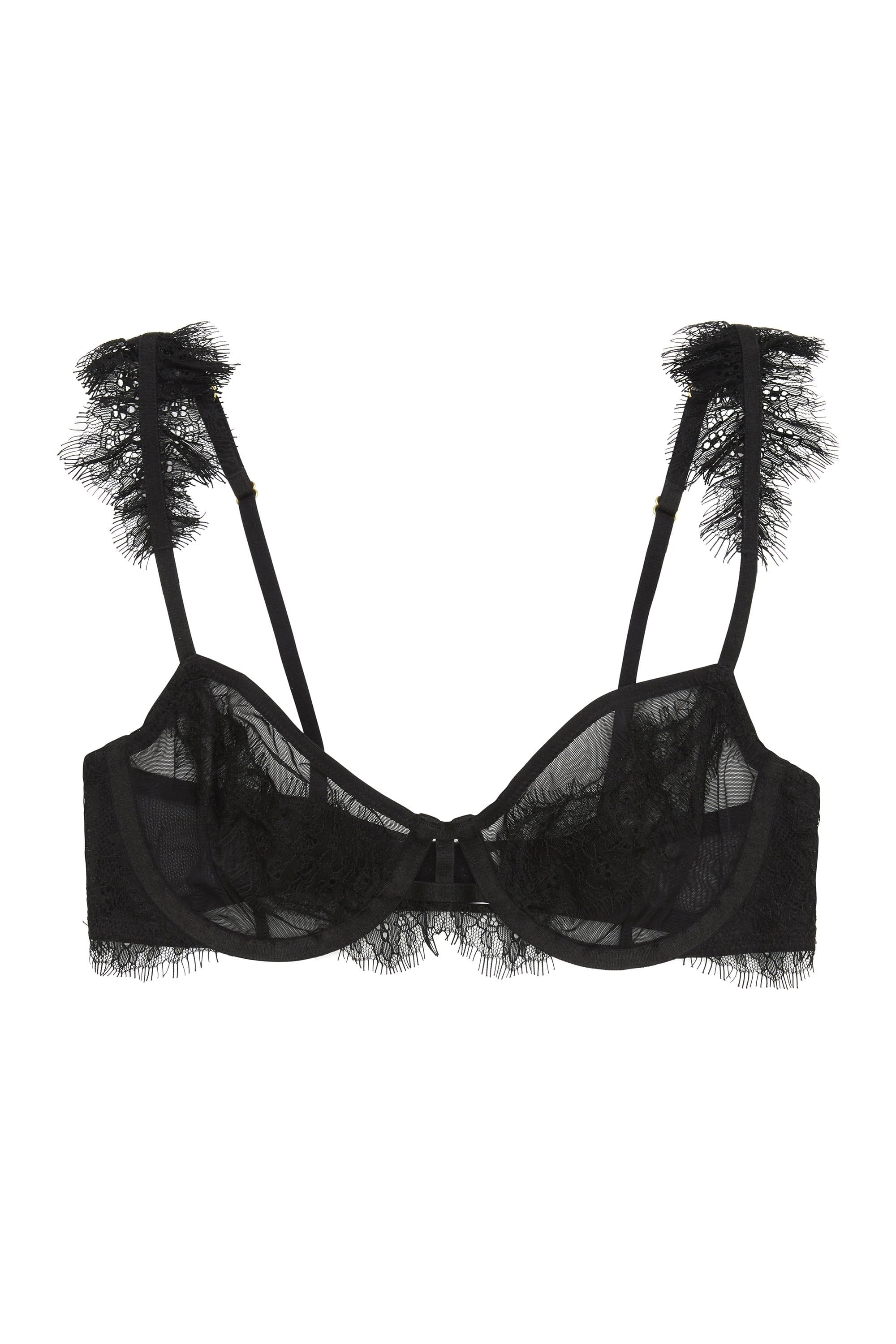 Nyx Wide eyelash lace bra black - Image 2