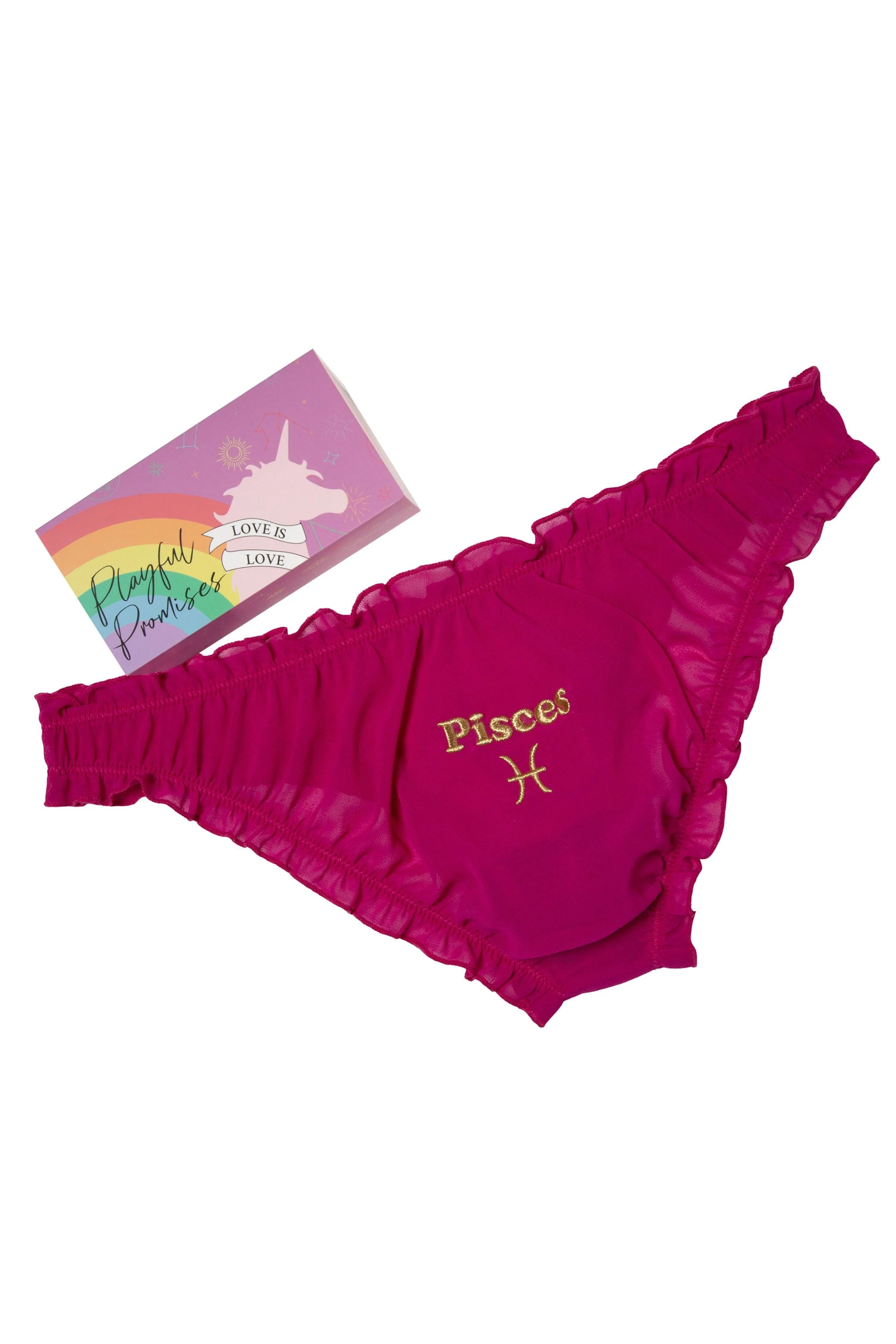 Pisces Chiffon Star Sign Knickers - Image 3