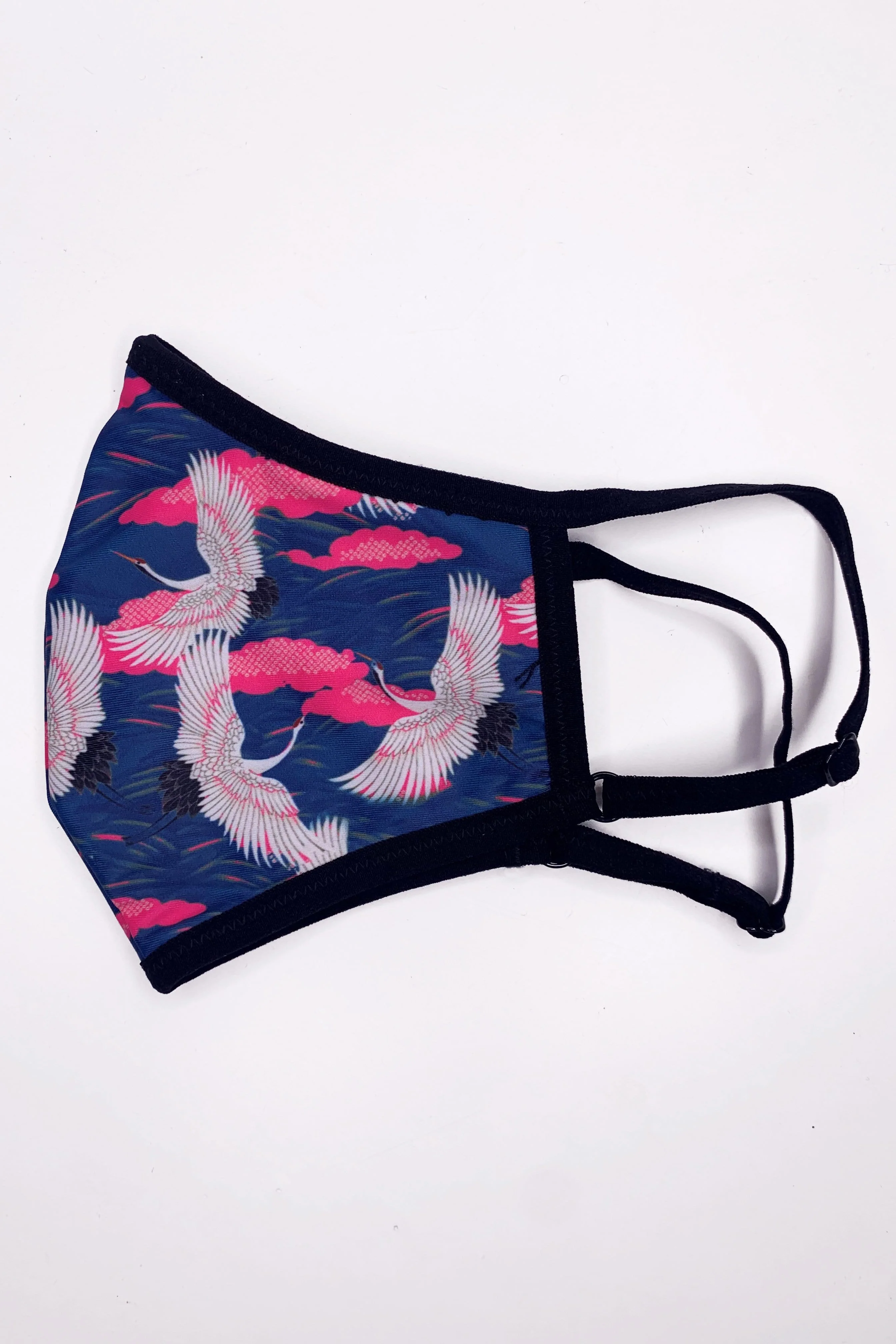 Pink Crane Face Mask - Image 2