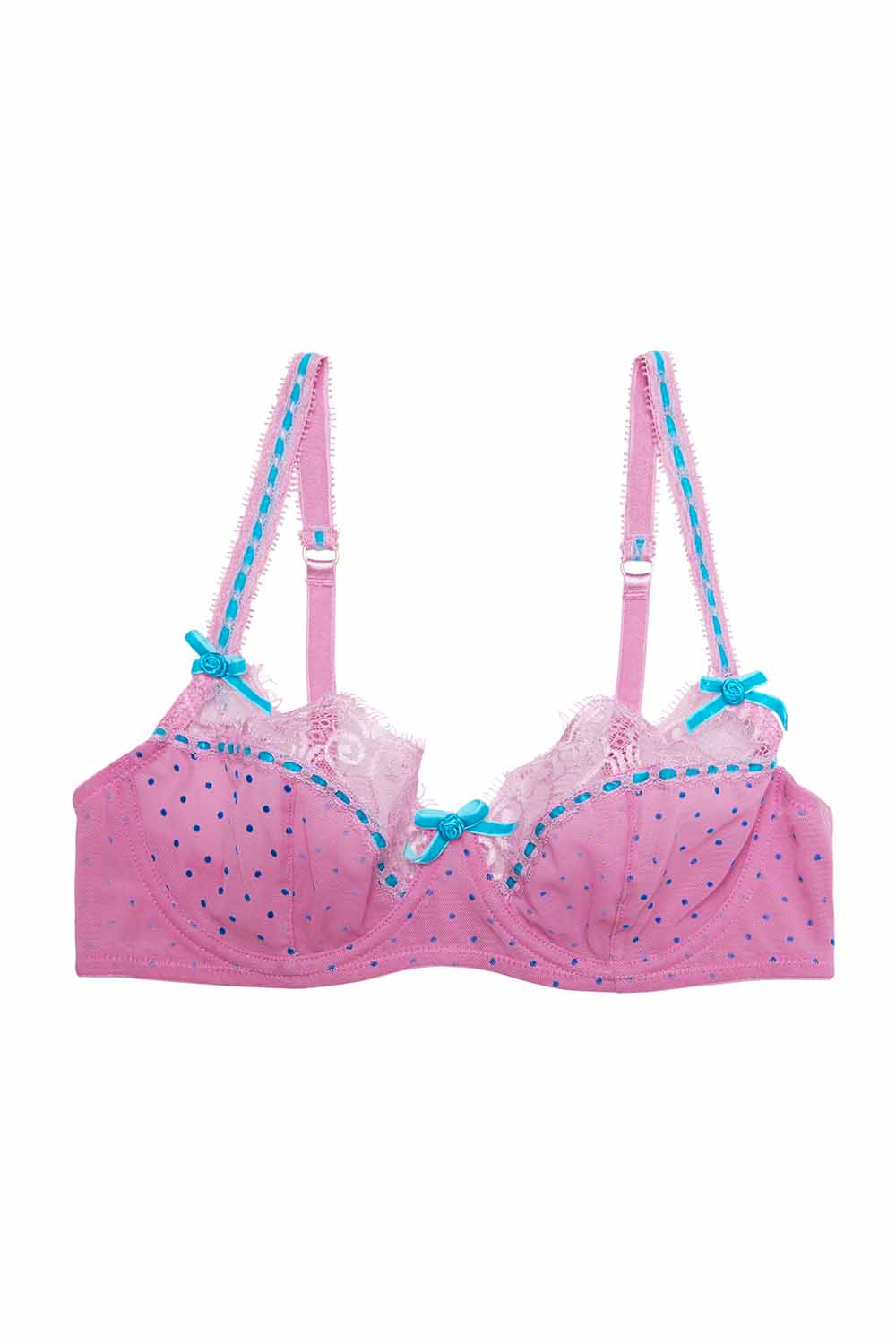 Sophia Pink High Apex Bra - Image 14