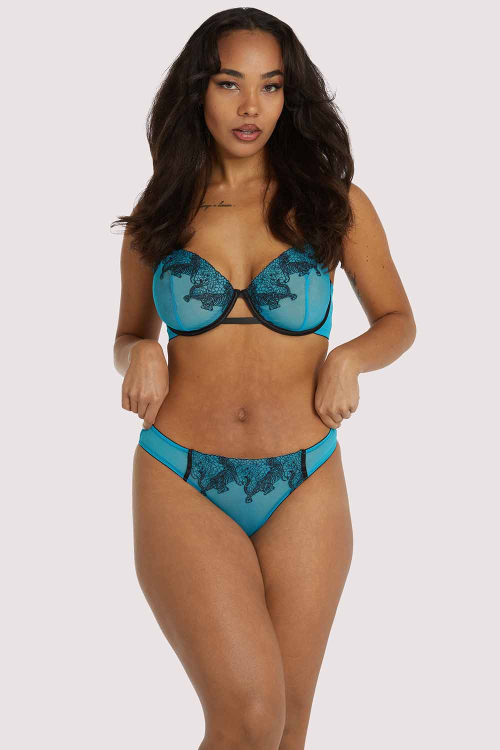 Tiger Blue Bra - Image 5