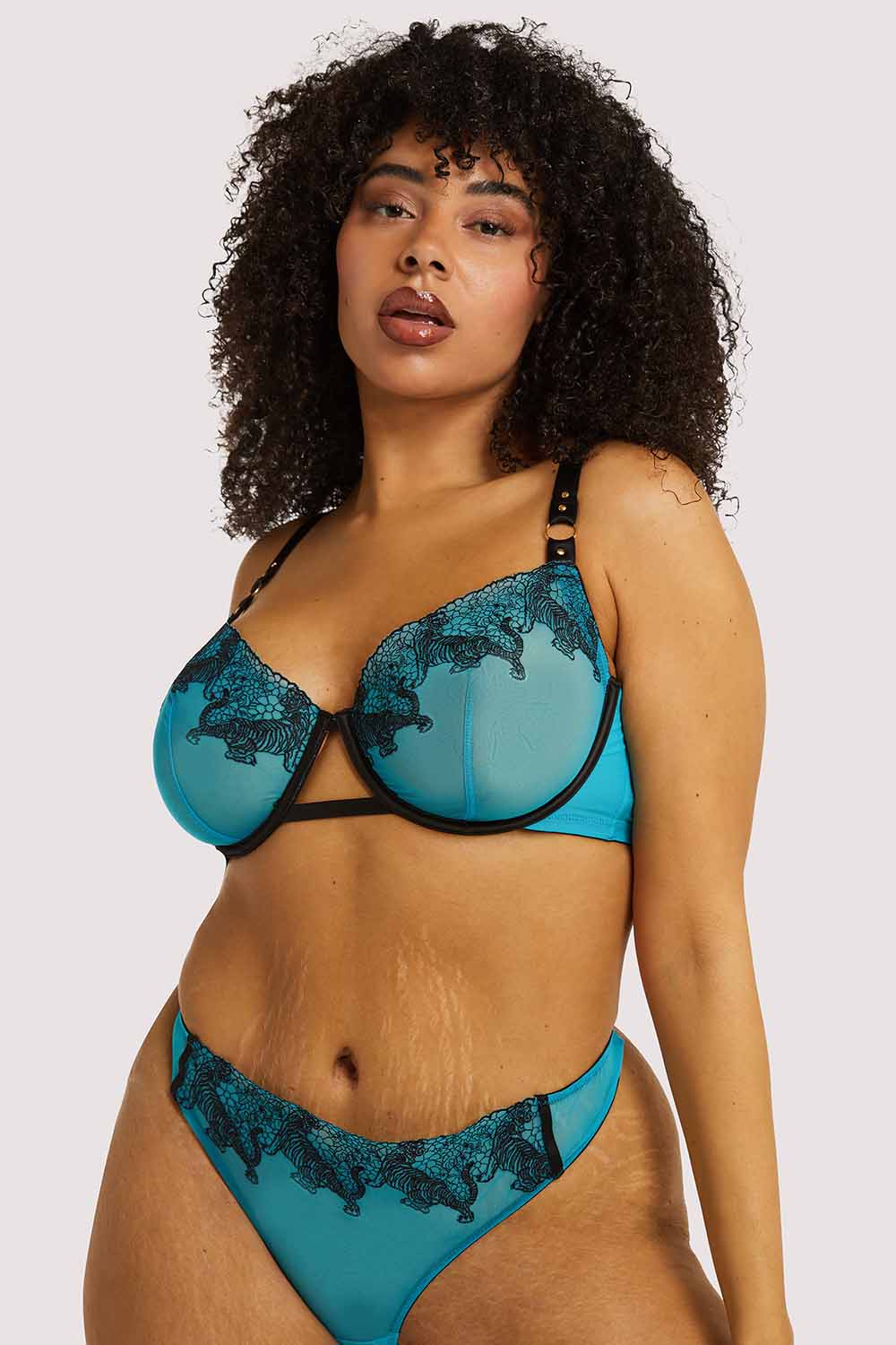 Tiger Blue Bra - Image 7