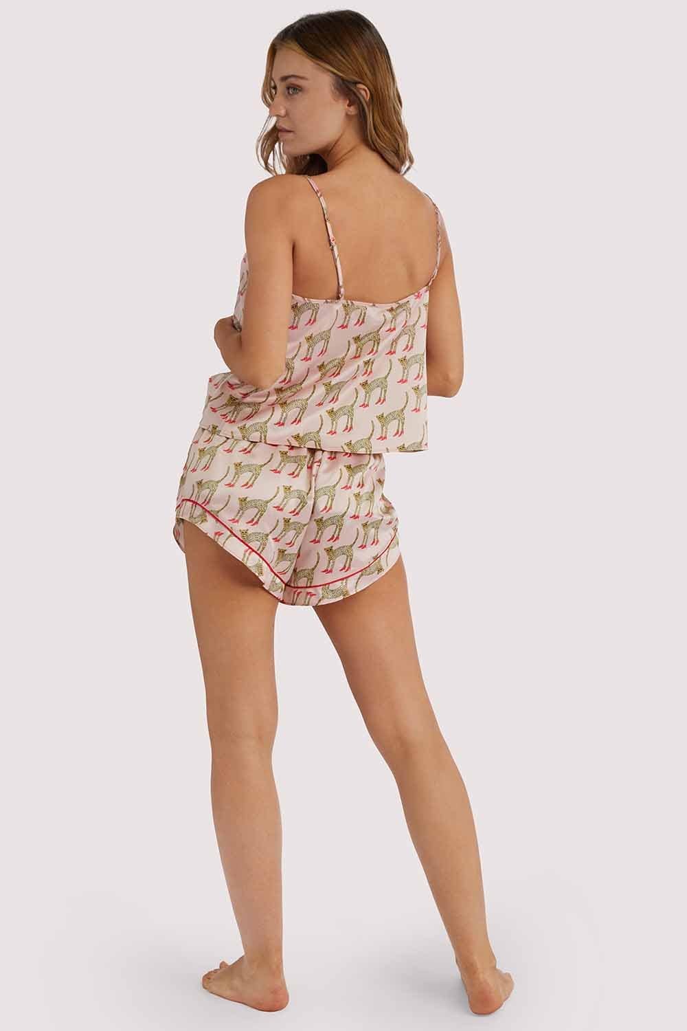 Bouffants Recycled Pink Cheeta Recycled Cami - Image 9
