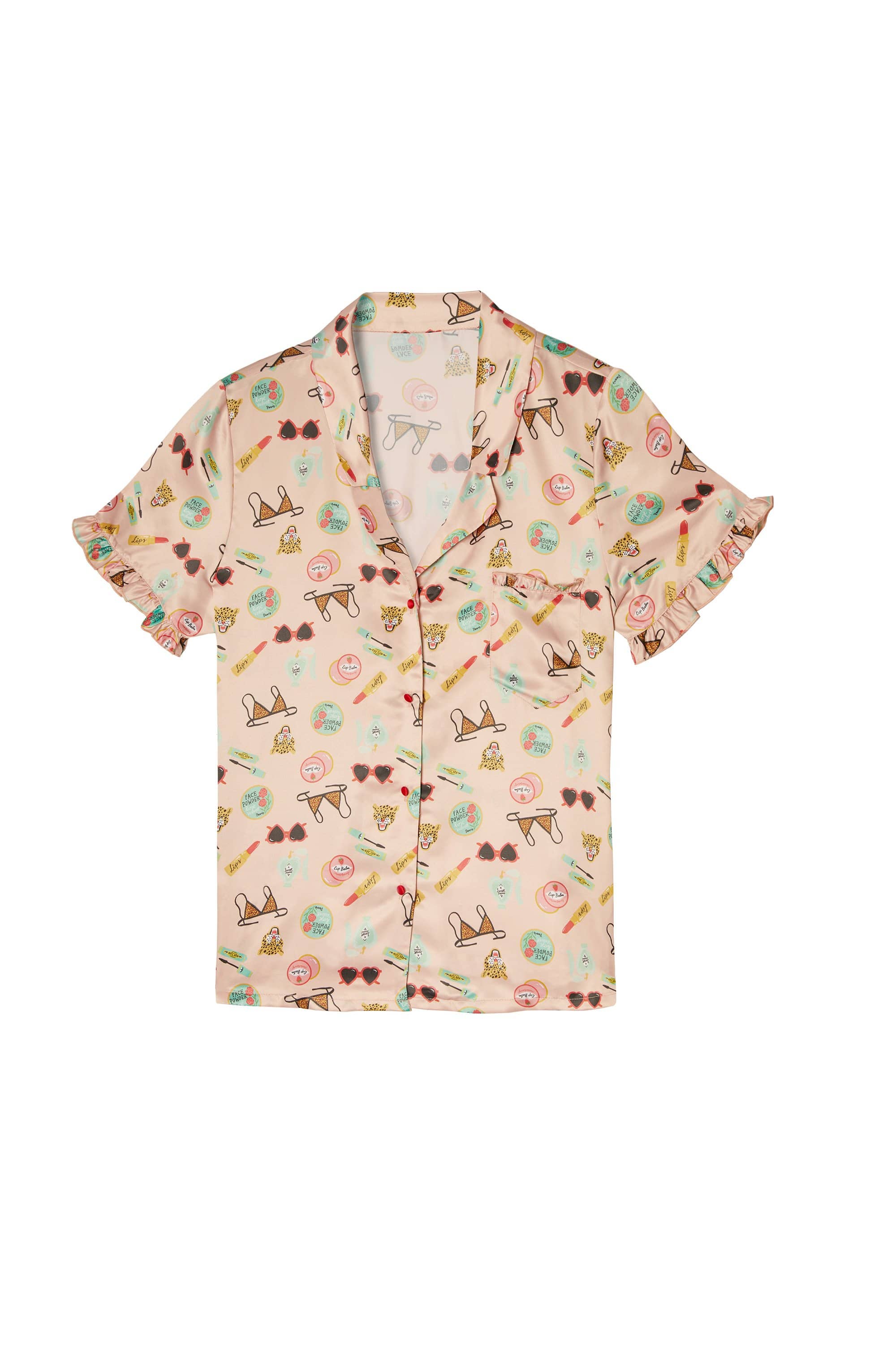 Bodil Jane Recycled Girls Best Friend Short Sleeved Top - Image 10