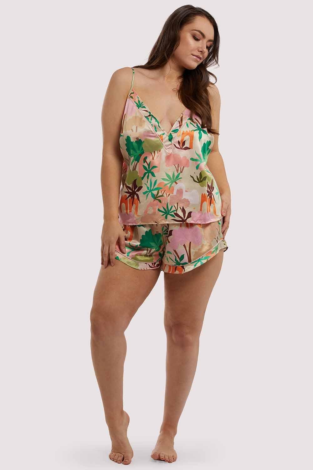 Alja Horvat Recycled Abstract Print Cami Top - Image 7