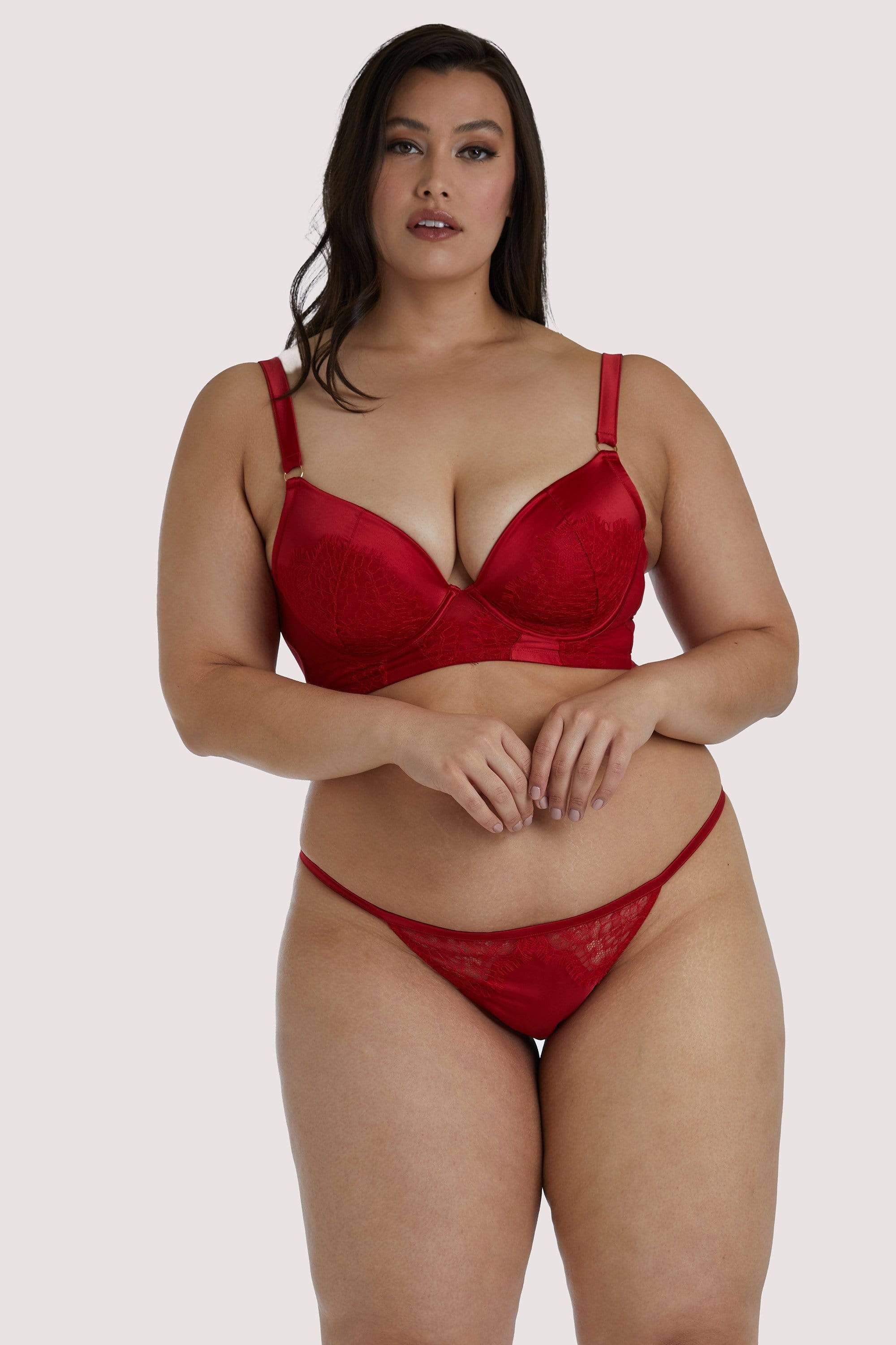 Melina Red Tanga Brief - Image 6
