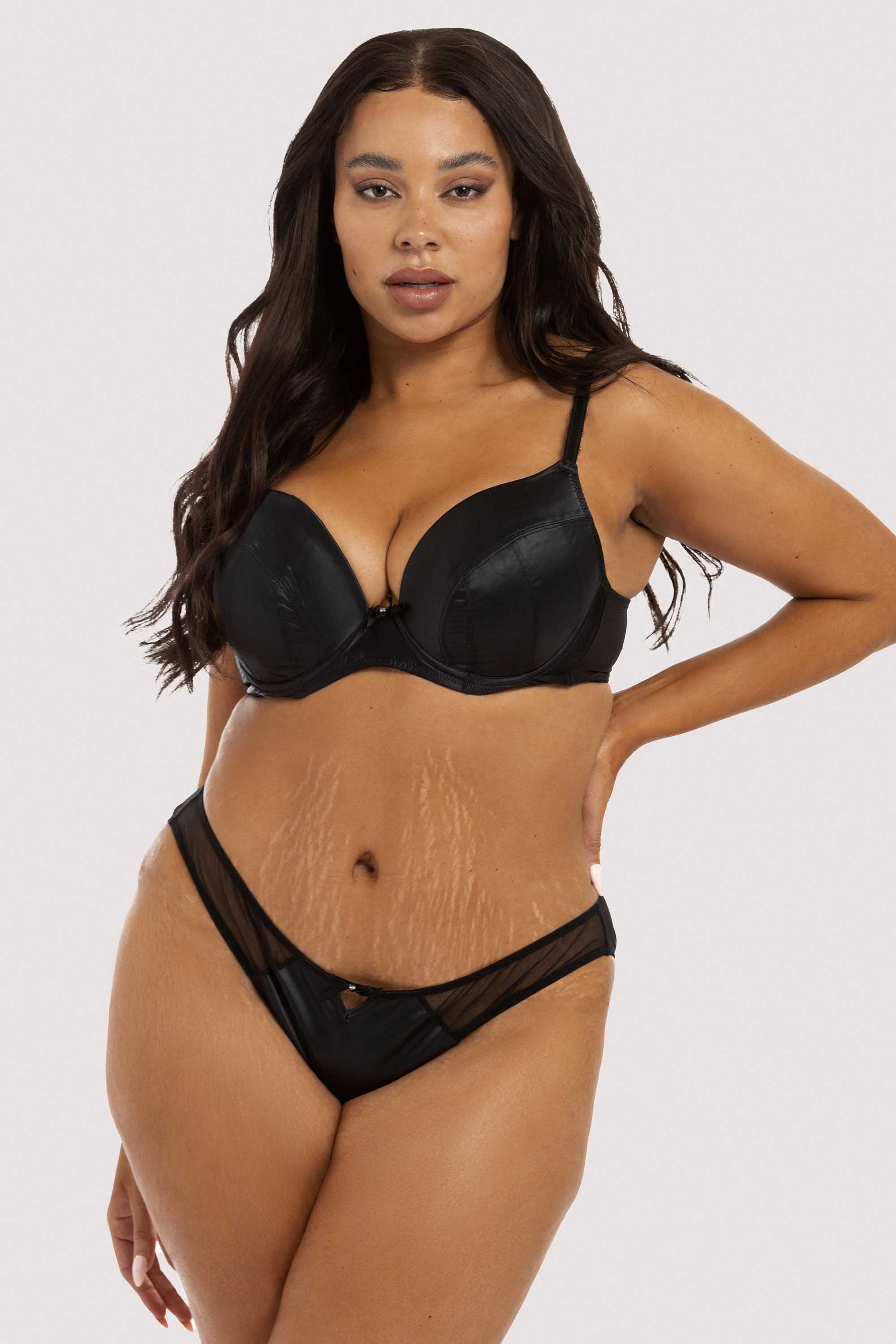Sophia Black Plunge & Push Up Bra - Image 7