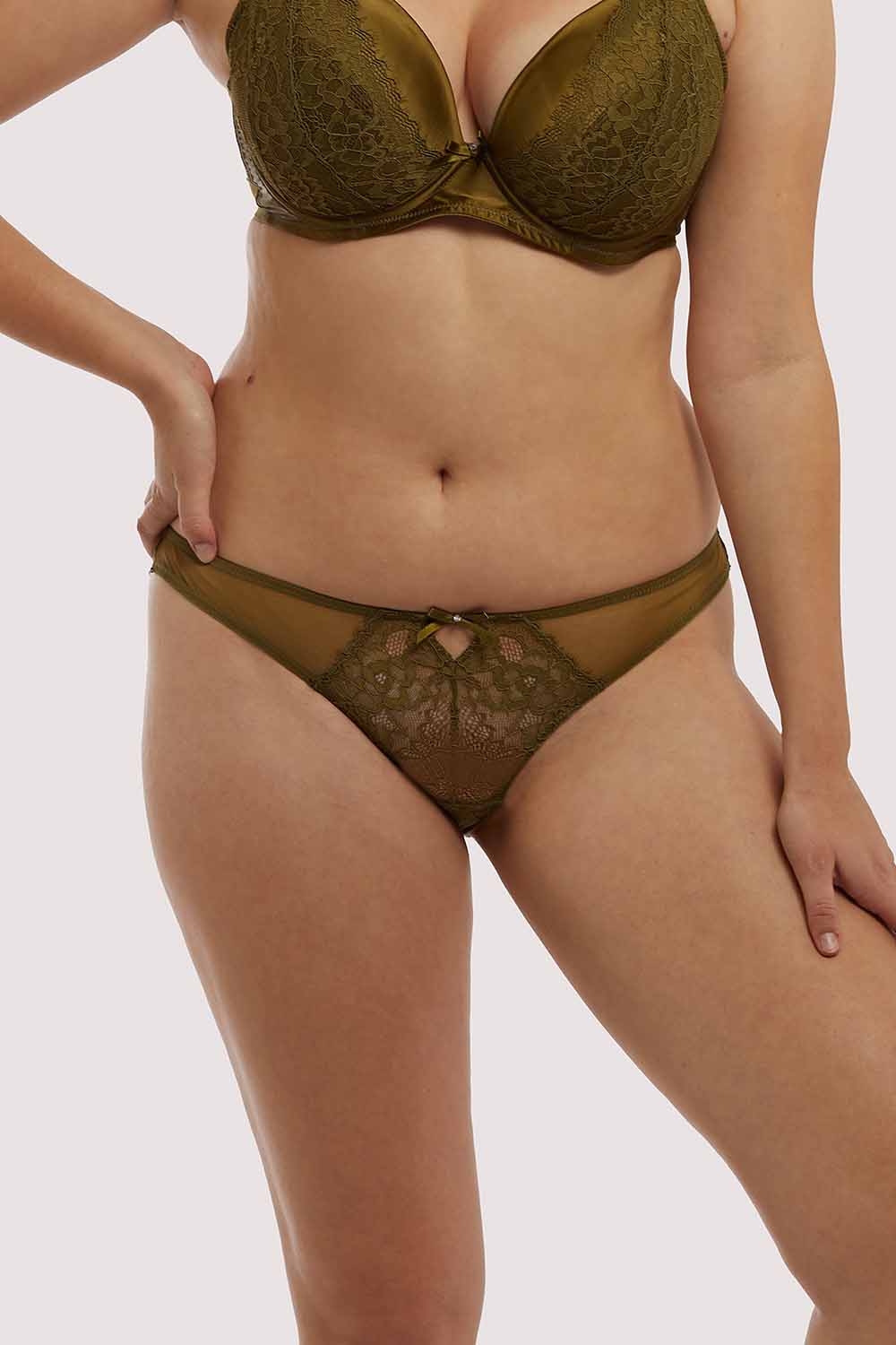 Sophia Olive Brazilian Brief - Image 5