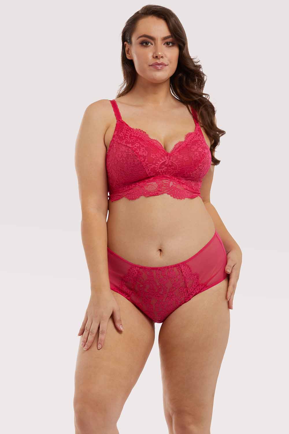 Emma Pink Highwaist Brief - Image 5
