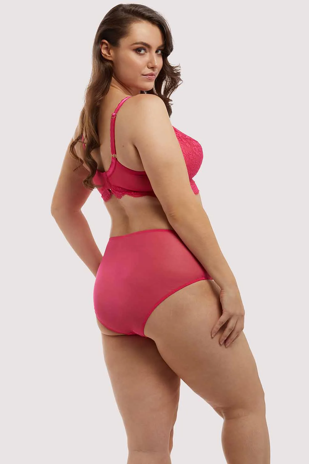 Emma Pink Highwaist Brief - Image 7