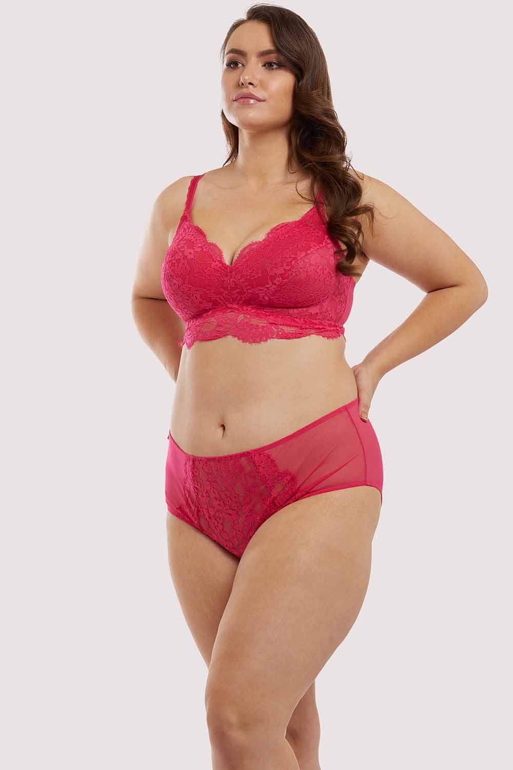 Emma Pink Highwaist Brief - Image 8