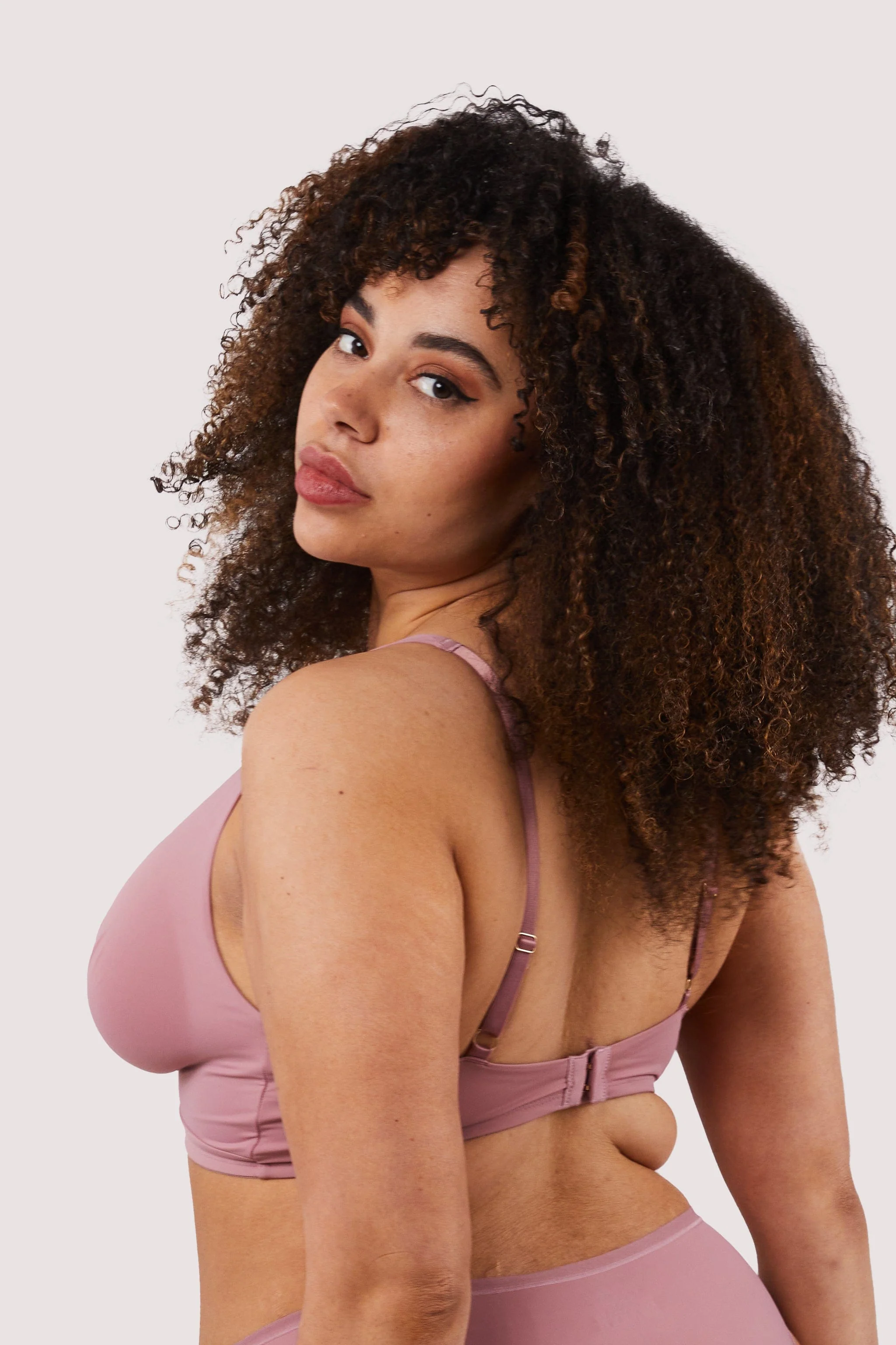 Second Skin Rose Recycled Triangle Bra - Image 5