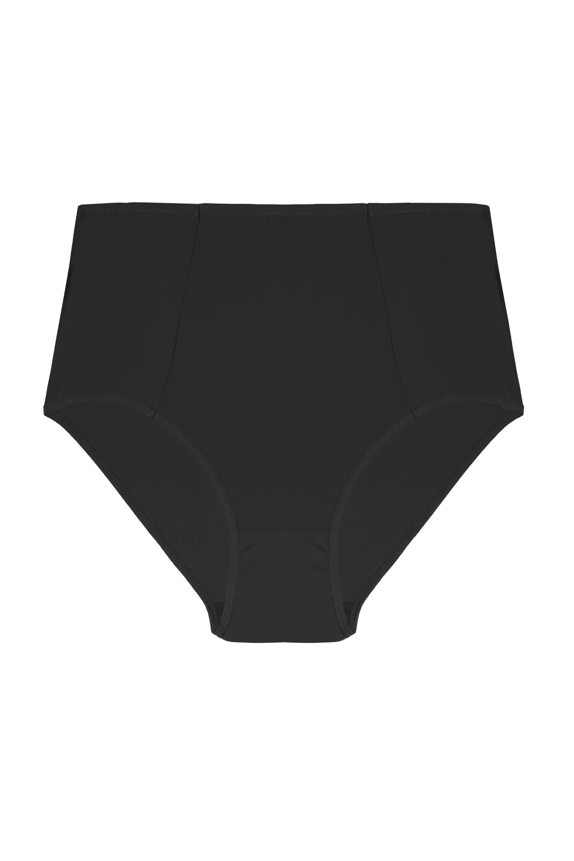 Second Skin Black Recycled Highwaist Brief - Image 7