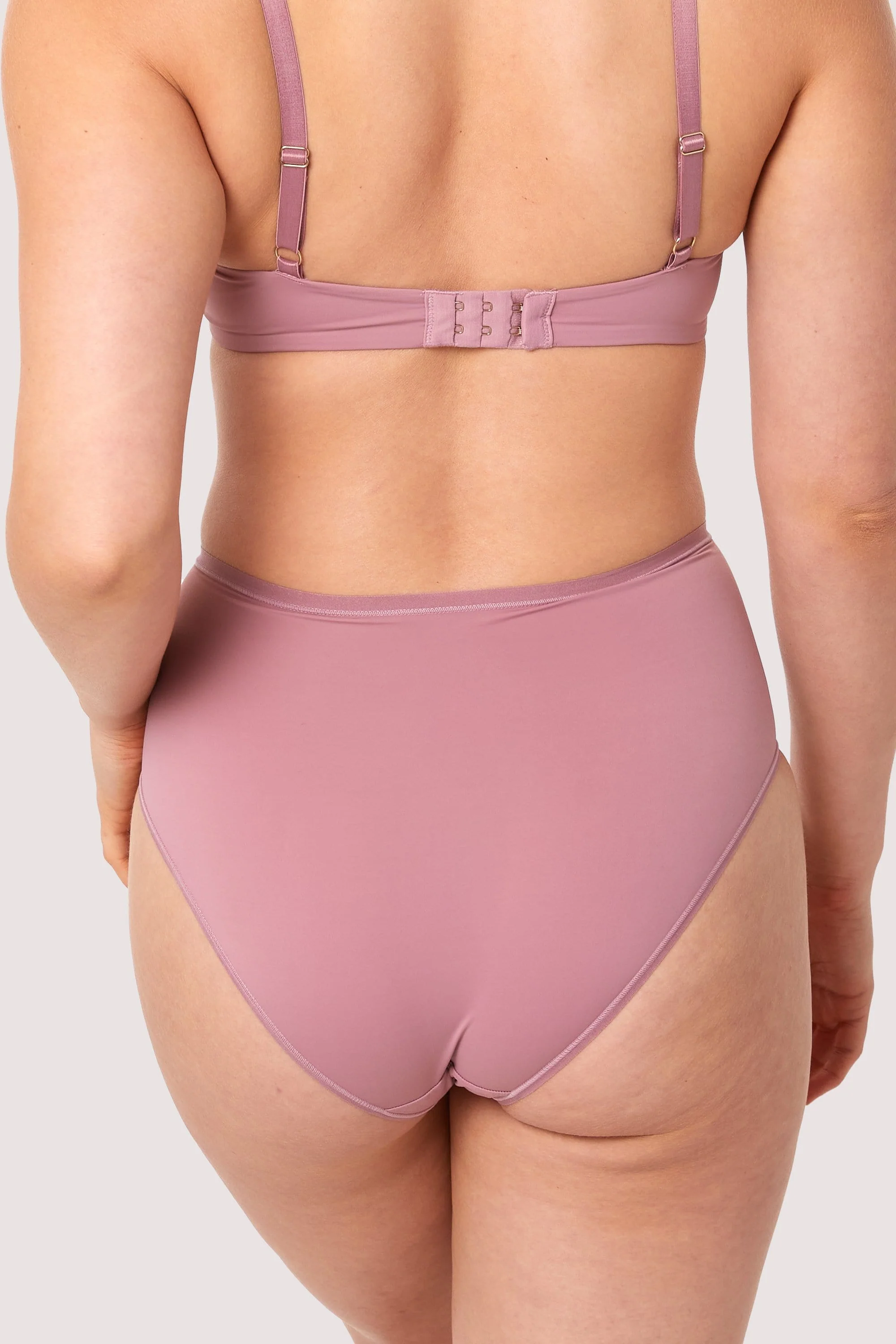 Second Skin Rose Recycled Highwaist Brief - Image 6